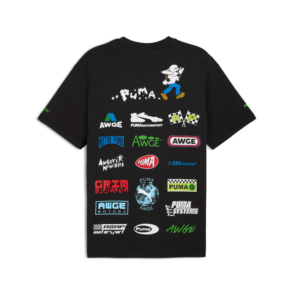 AWGE Graphic Crew Neck Short Sleeve T-Shirt、mySite、gtrtttuynbv