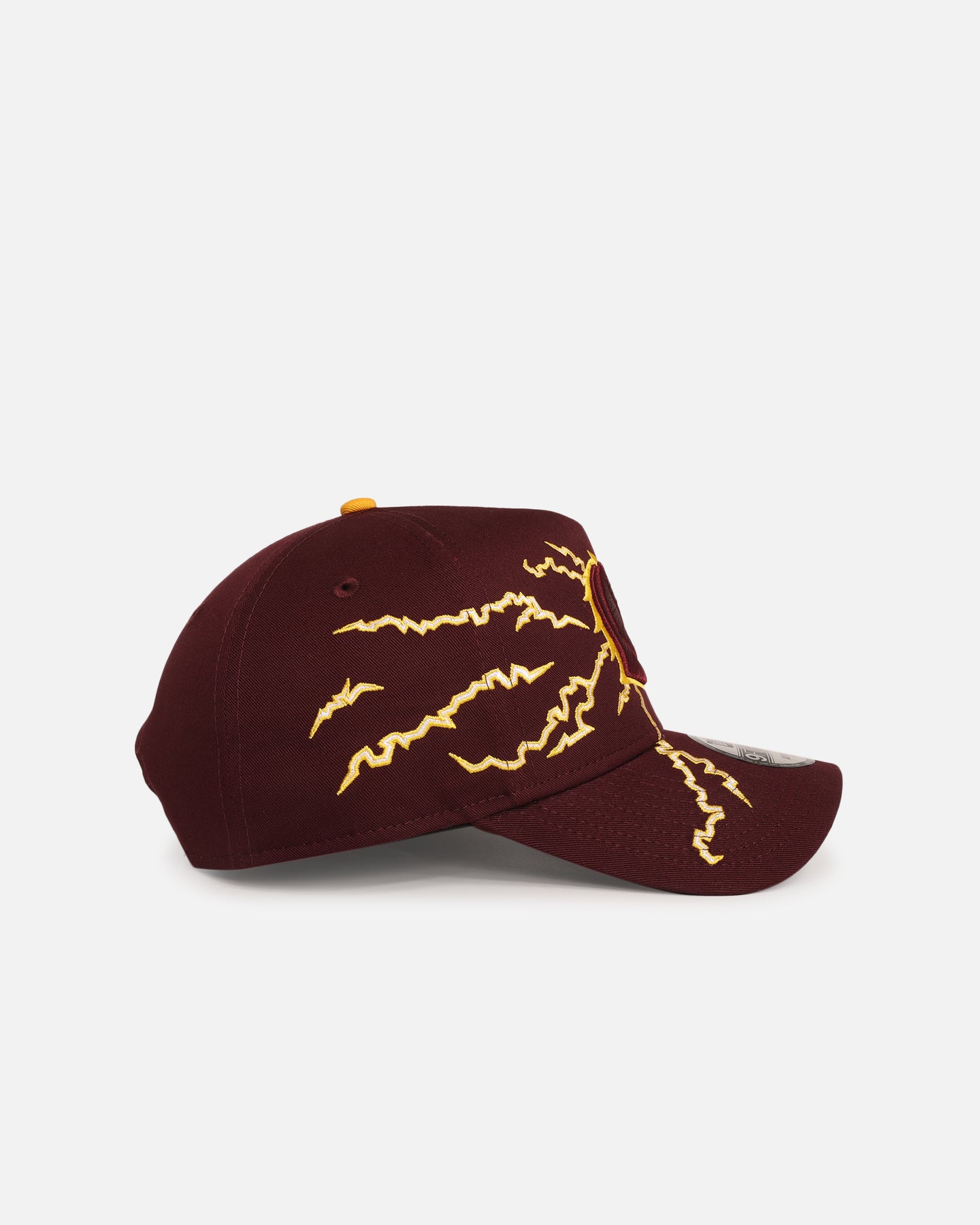 New Era Brisbane Broncos 'NRL Electric' 9FORTY A-Frame Snapback Official Team Colour、mySite、zt4zffjzw