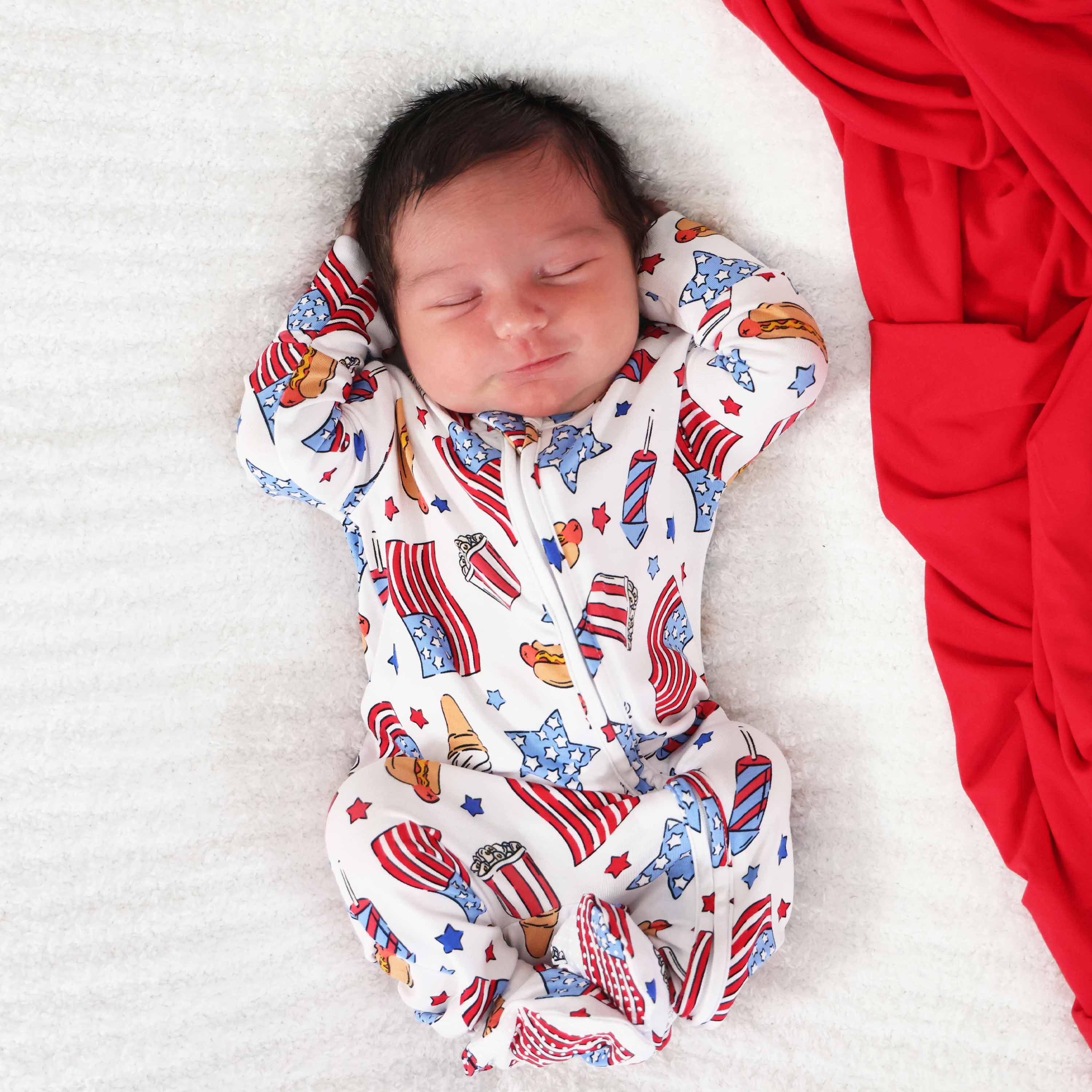  Party in the USA Zipper Footie | Fireworks、mySite、layawaytickets