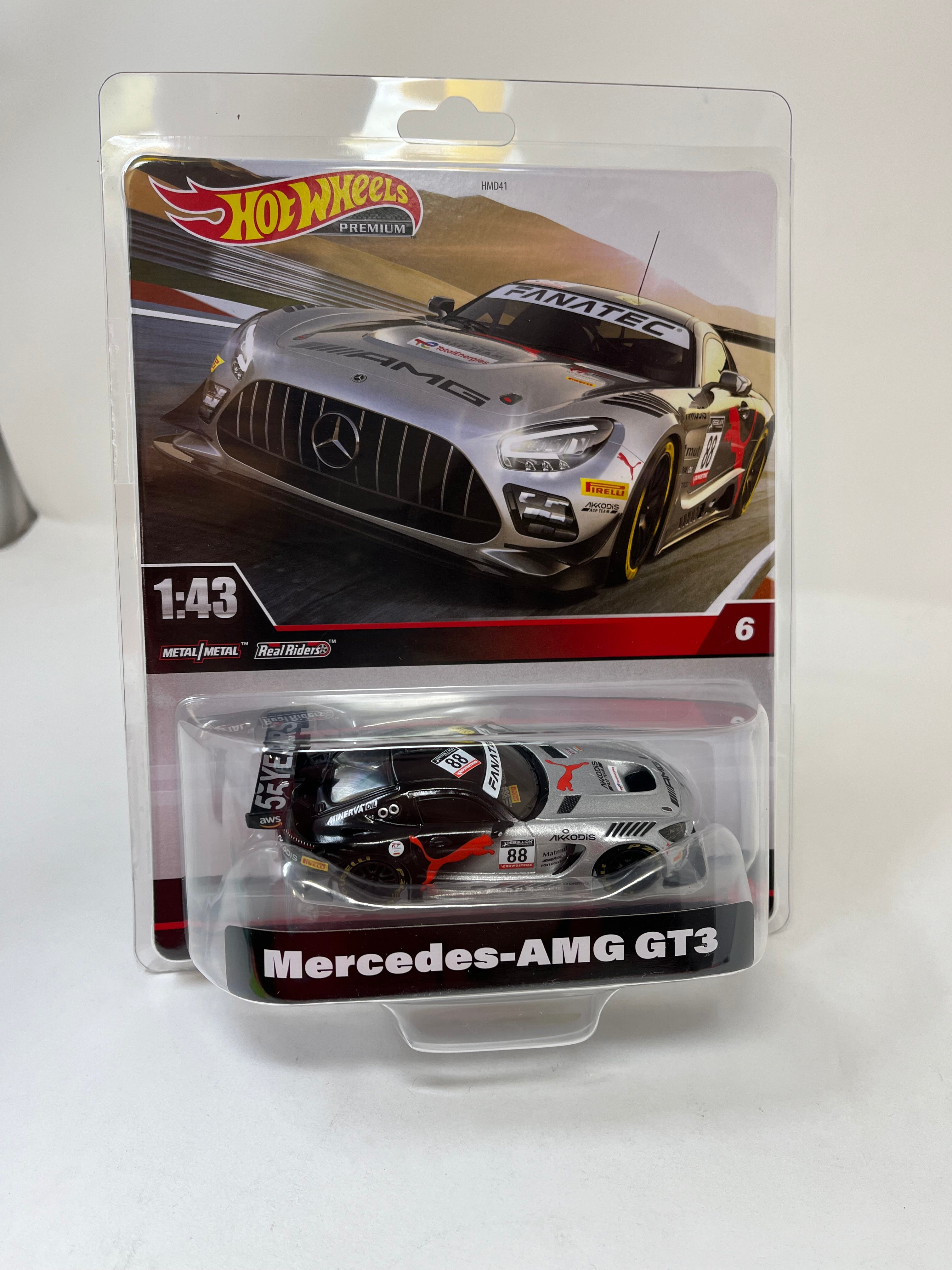 Mercedes-AMG GT3 * 2024 Hot Wheels 1:43 Scale Case C、mySite、hgirdovlk
