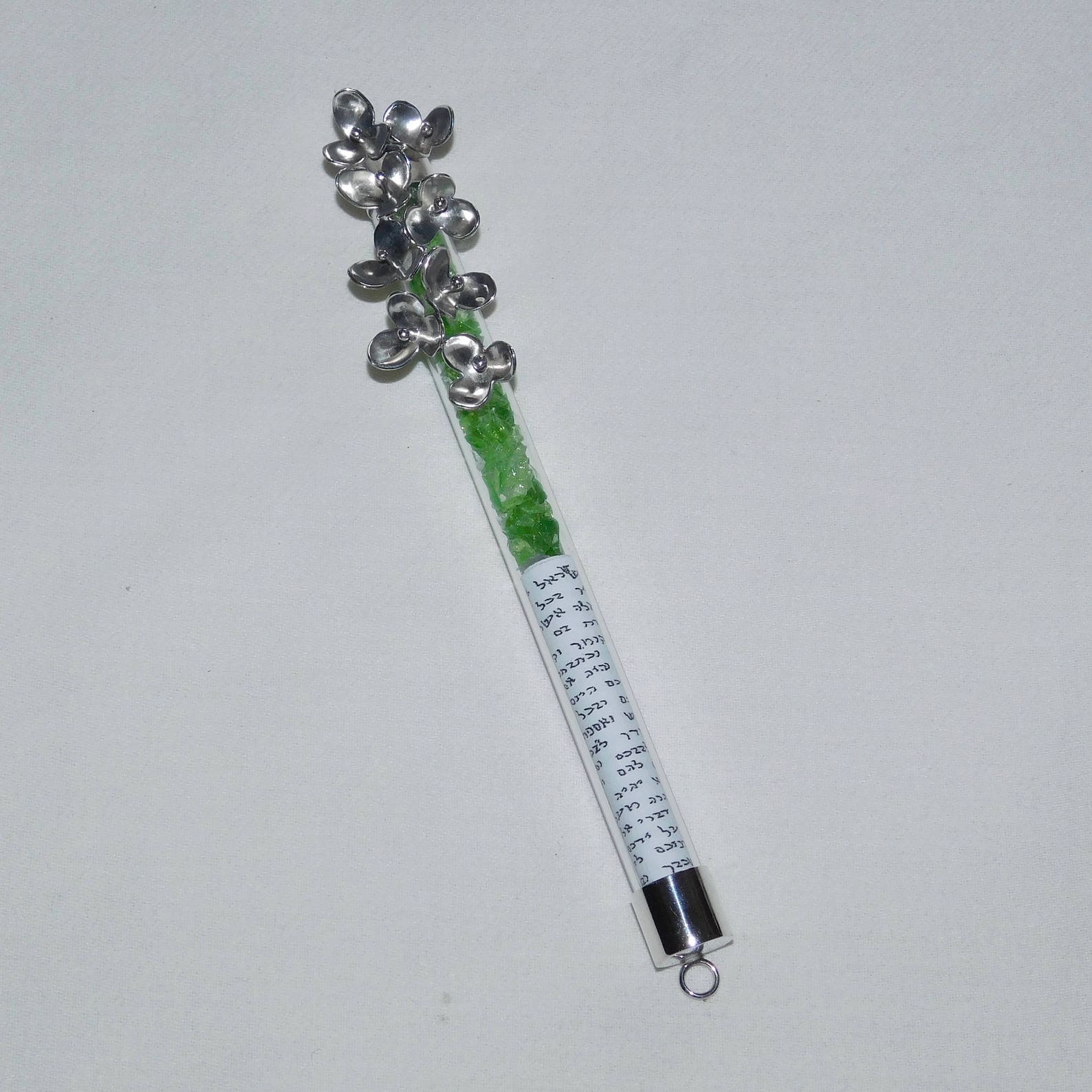 Flowing Flowers Wedding Shards Mezuzah、mySite、topwebapps