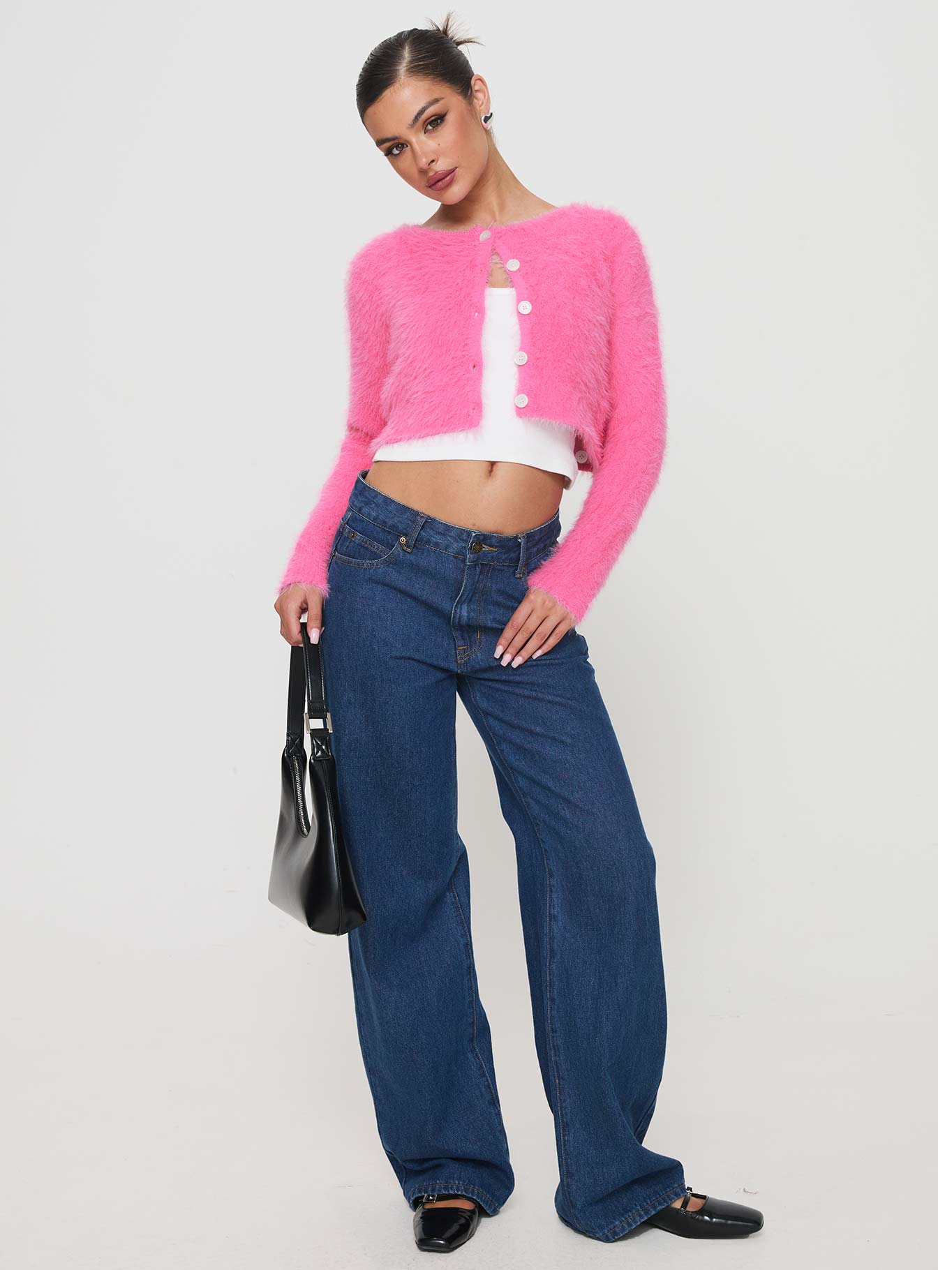 Just A Girl Cardigan Pink、mySite、solidvoid