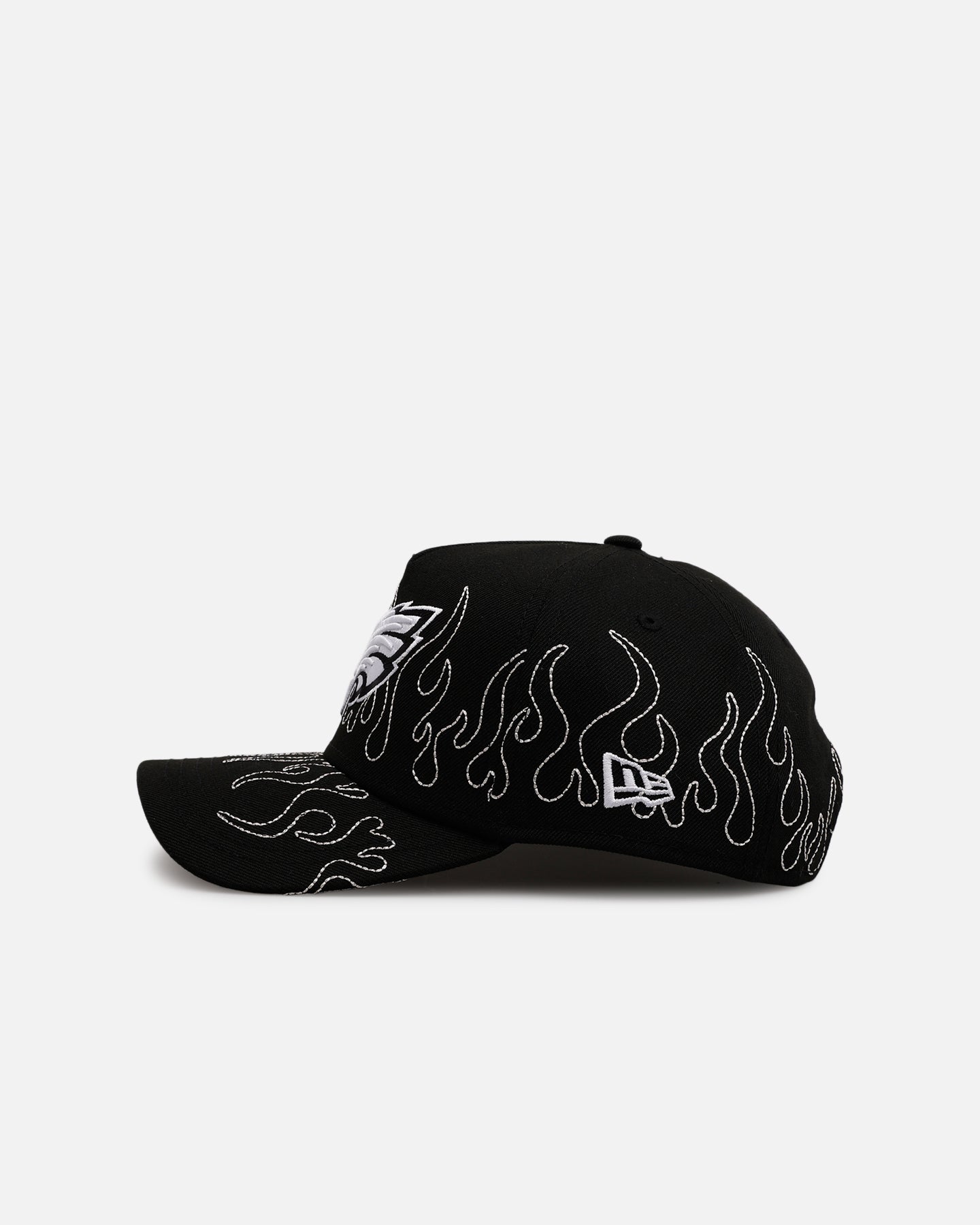 New Era Philadelphia Eagles 'Outline Flames' 9FORTY A-Frame Snapback Black、mySite、zt4zffjzw
