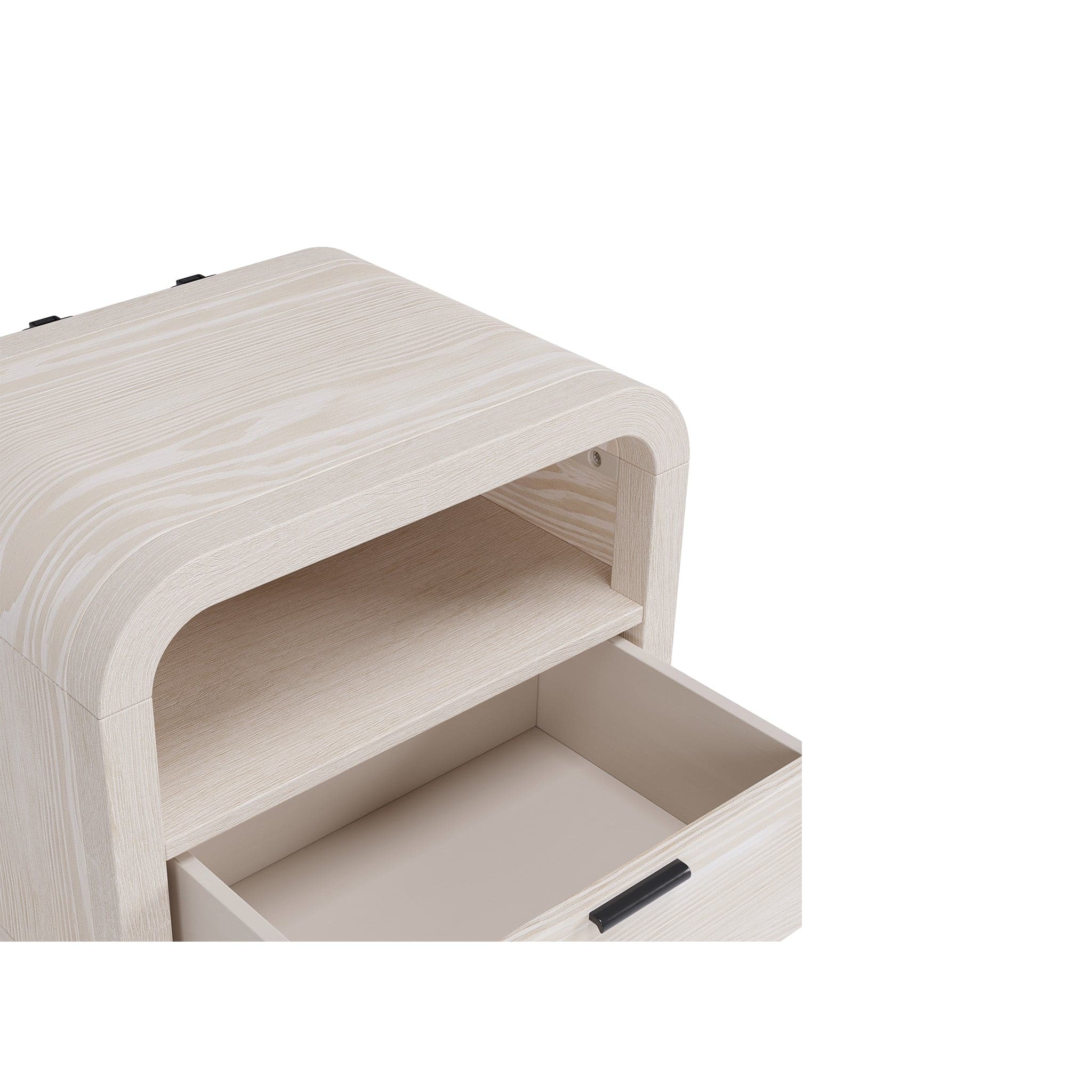 Drake 1 Drawer Nightstand with USB、mySite、neckold