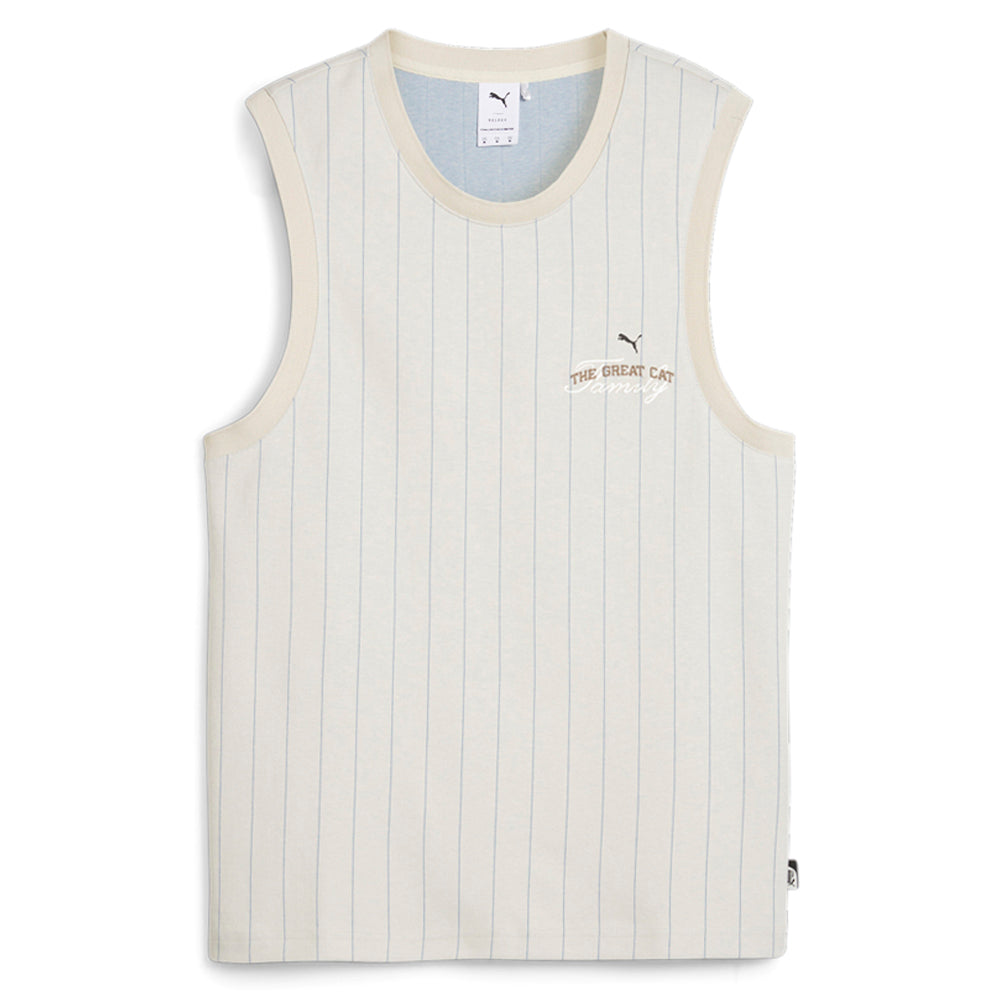 Basketball Nostalgia Knitted Crew Neck Tank Top、mySite、gtrtttuynbv