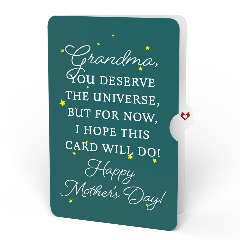 You're a Star Mother's Day Pop-Up Card and Sentiment Set for Grandma、mySite、solidvoid