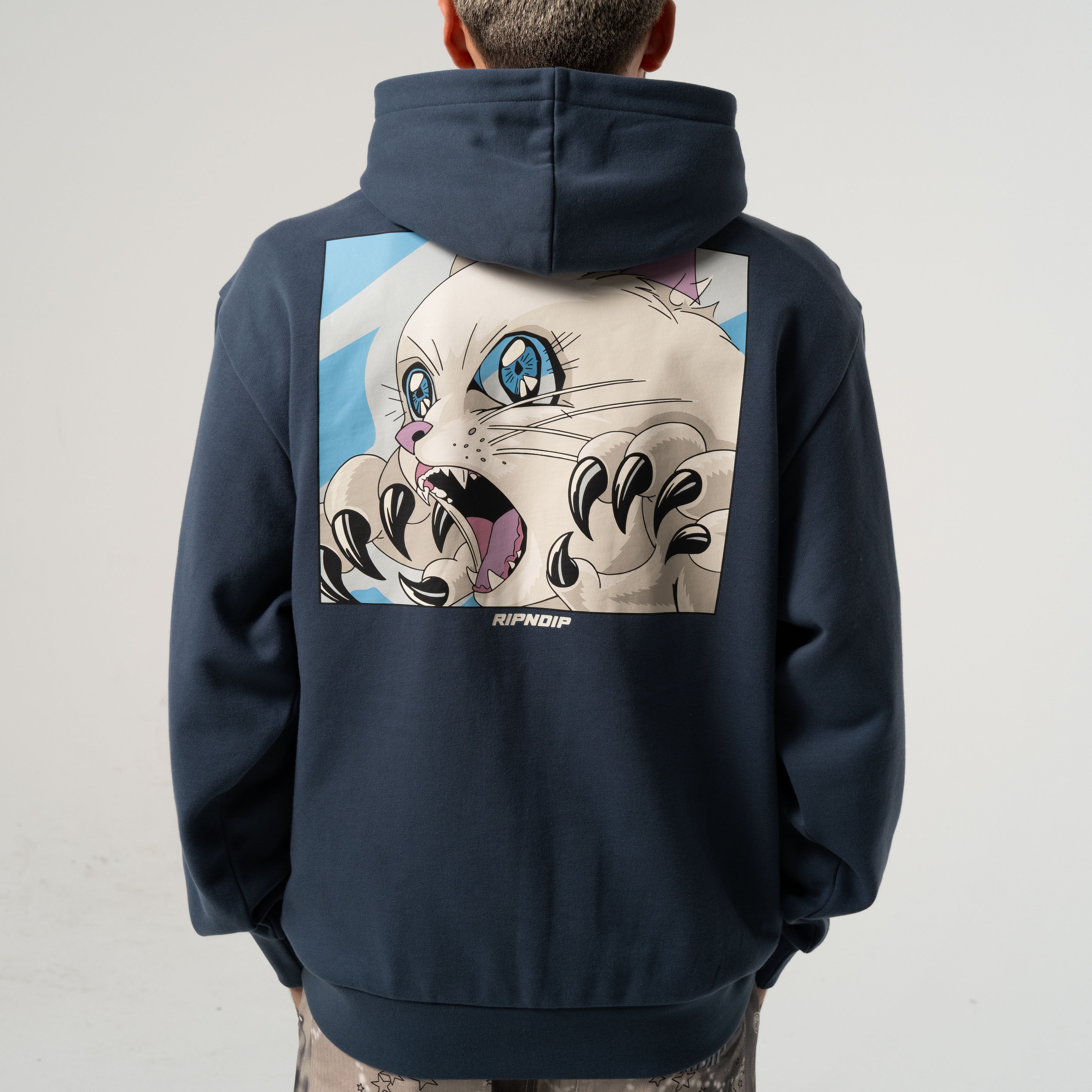  Metal Claw Hoodie (Navy)、mySite、merchandisen