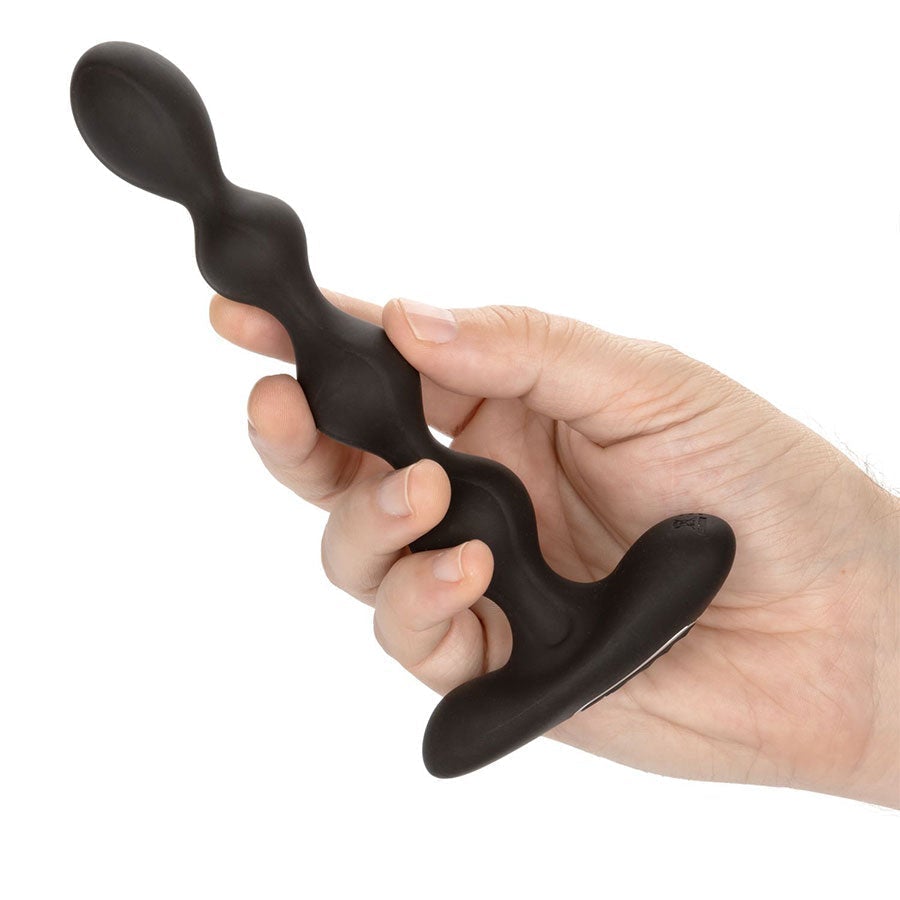 Eclipse Slender 7 Inch Silicone Flexible and Rechargeable Anal Beads、mySite、bottomscart