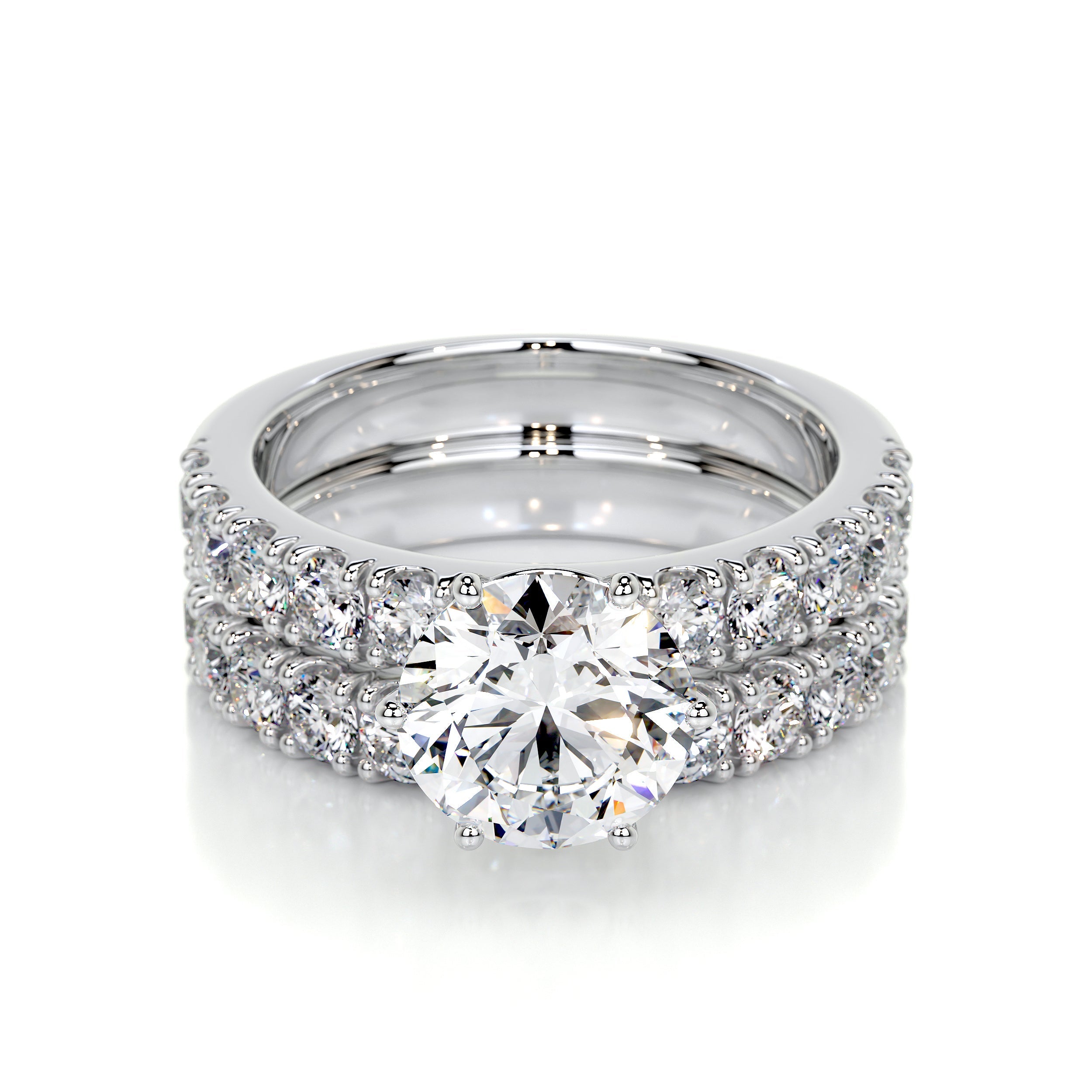 Destiny Lab Grown Diamond Bridal Set -Platinum、mySite、hinf8tx79