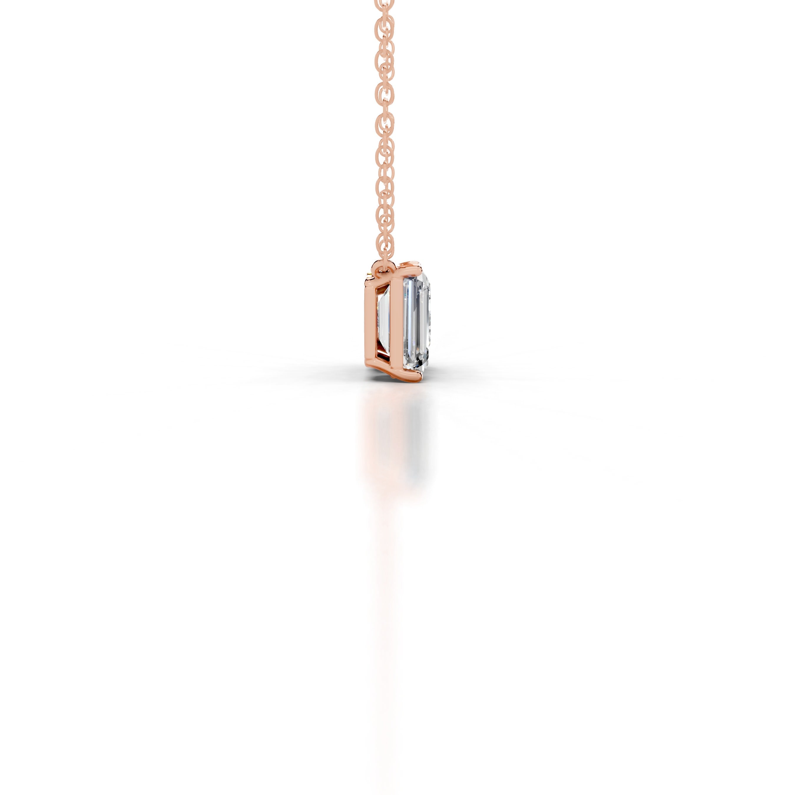 Sloane Lab Grown Diamond Pendant - 14K Rose Gold、mySite、hinf8tx79