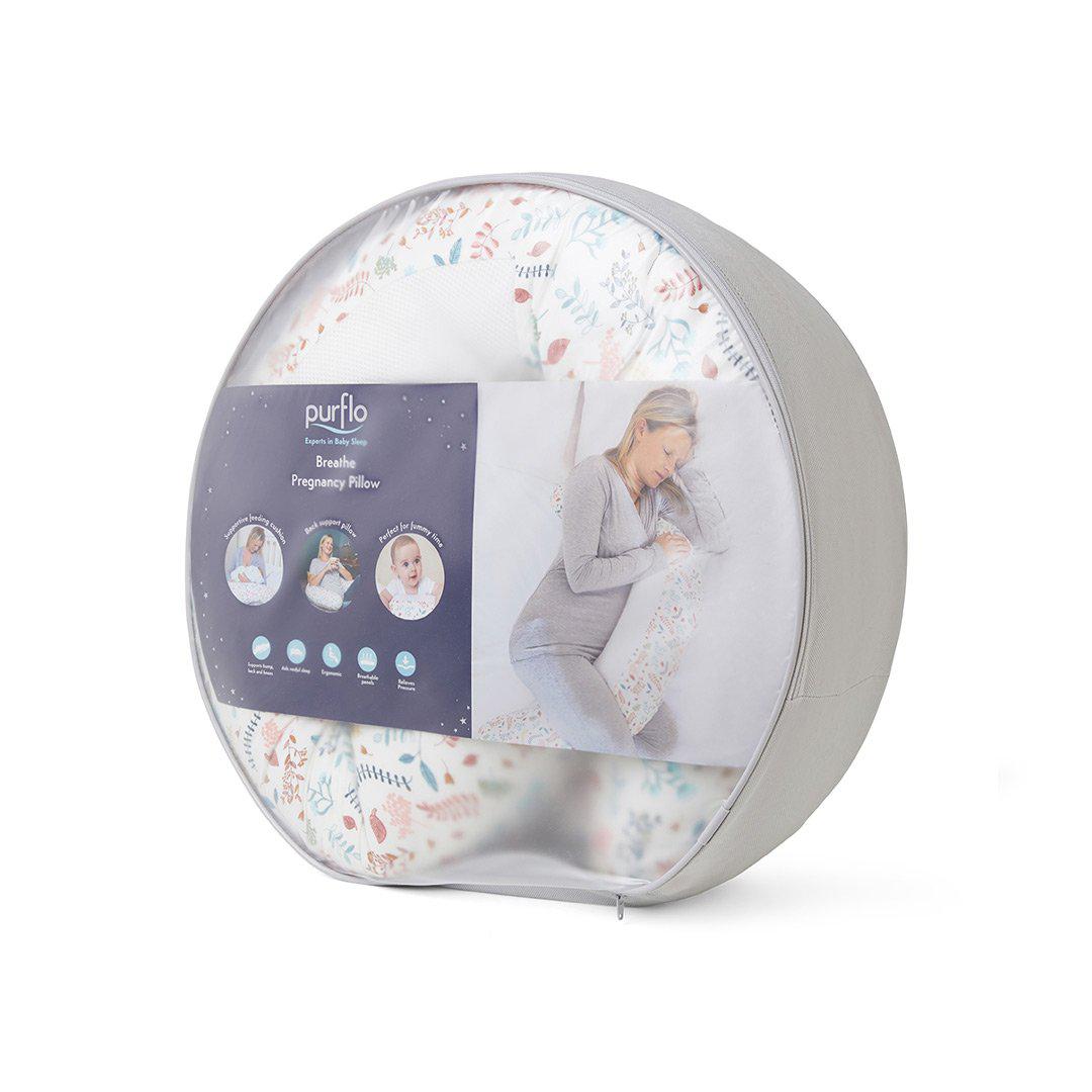  Purflo Breathe Pregnancy Pillow - Botanical、mySite、merchandisen