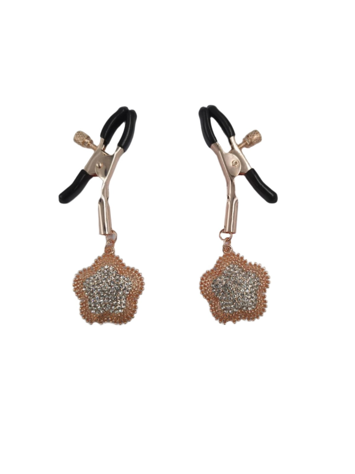 Fetish Nipple Clamps | Rose Gold | Adjustable、mySite、bottomscart