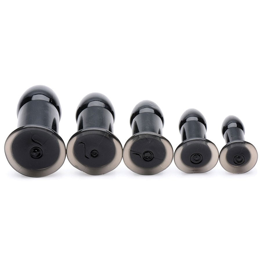 Smooth Anal Dilator Expansion Pug Kit Black、mySite、bottomscart