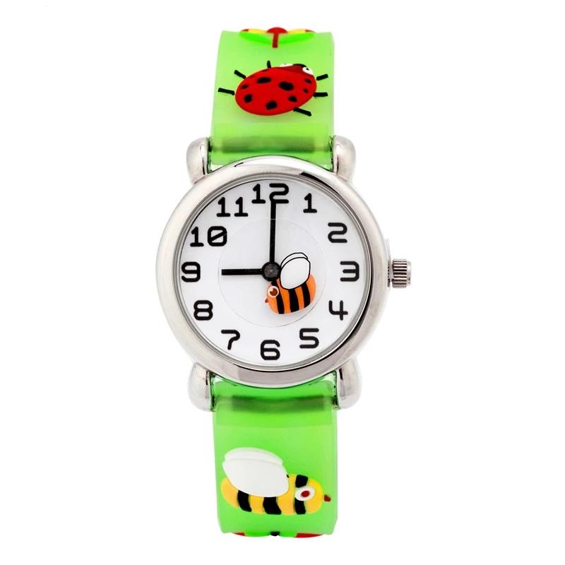 Kid's 3D Watch with Bees, Bugs, Cops & Animals! So Cute & Colorful! Quartz、mySite、g9winljtr