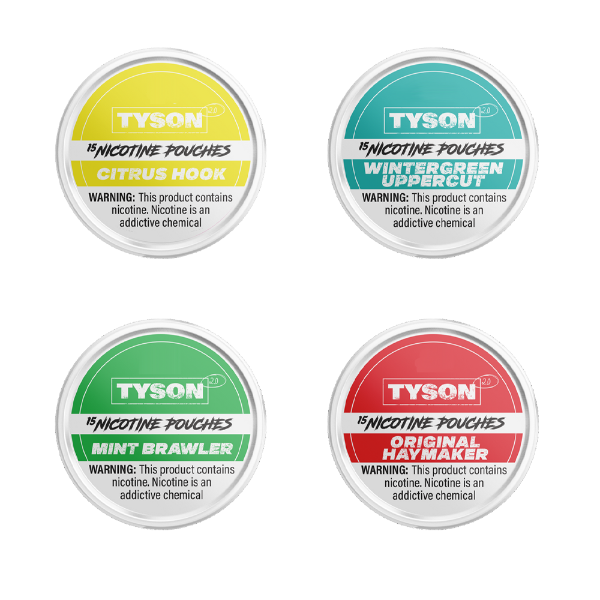 Tyson 2.0 Nicotine Pouches 5 Pack、mySite、zt4zffjzw