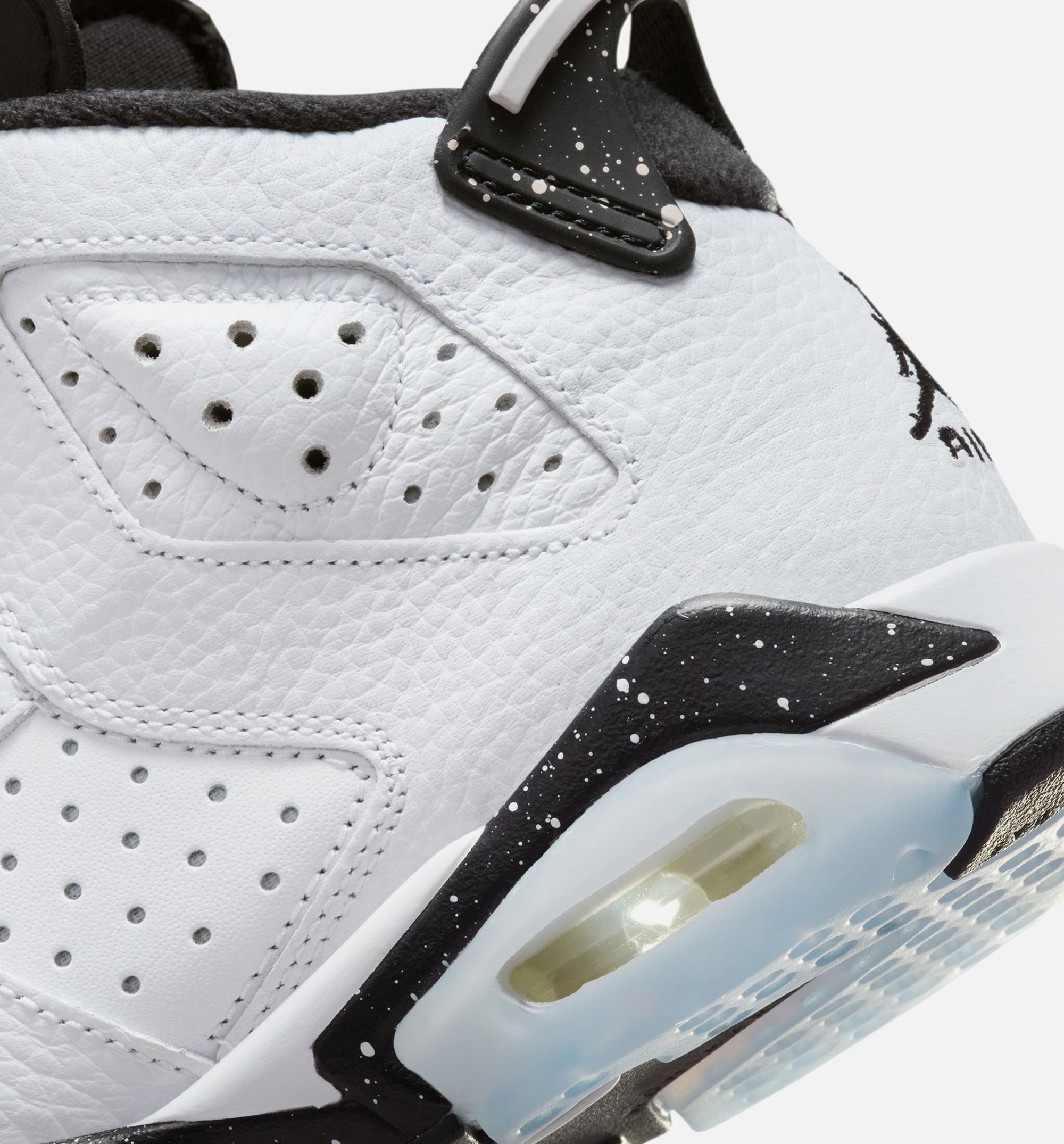 Air Jordan 6 Retro White & Black Grade School Lifestyle Shoe - White/Black、mySite、dreamappss