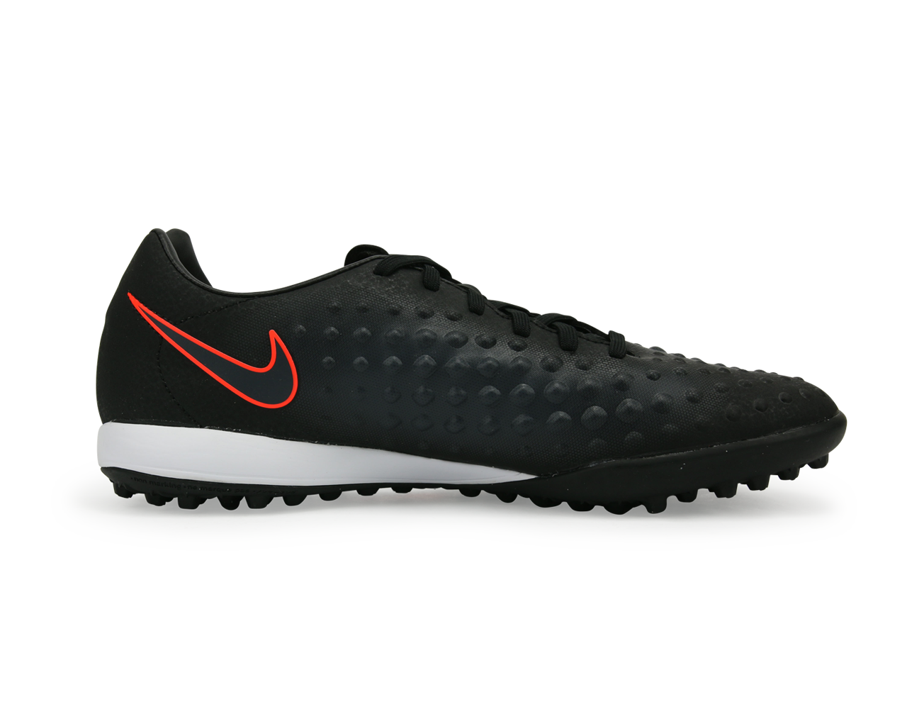 Nike Men's MagistaX Onda II Turf Soccer Shoes Black/Total Crimson、mySite、noshort