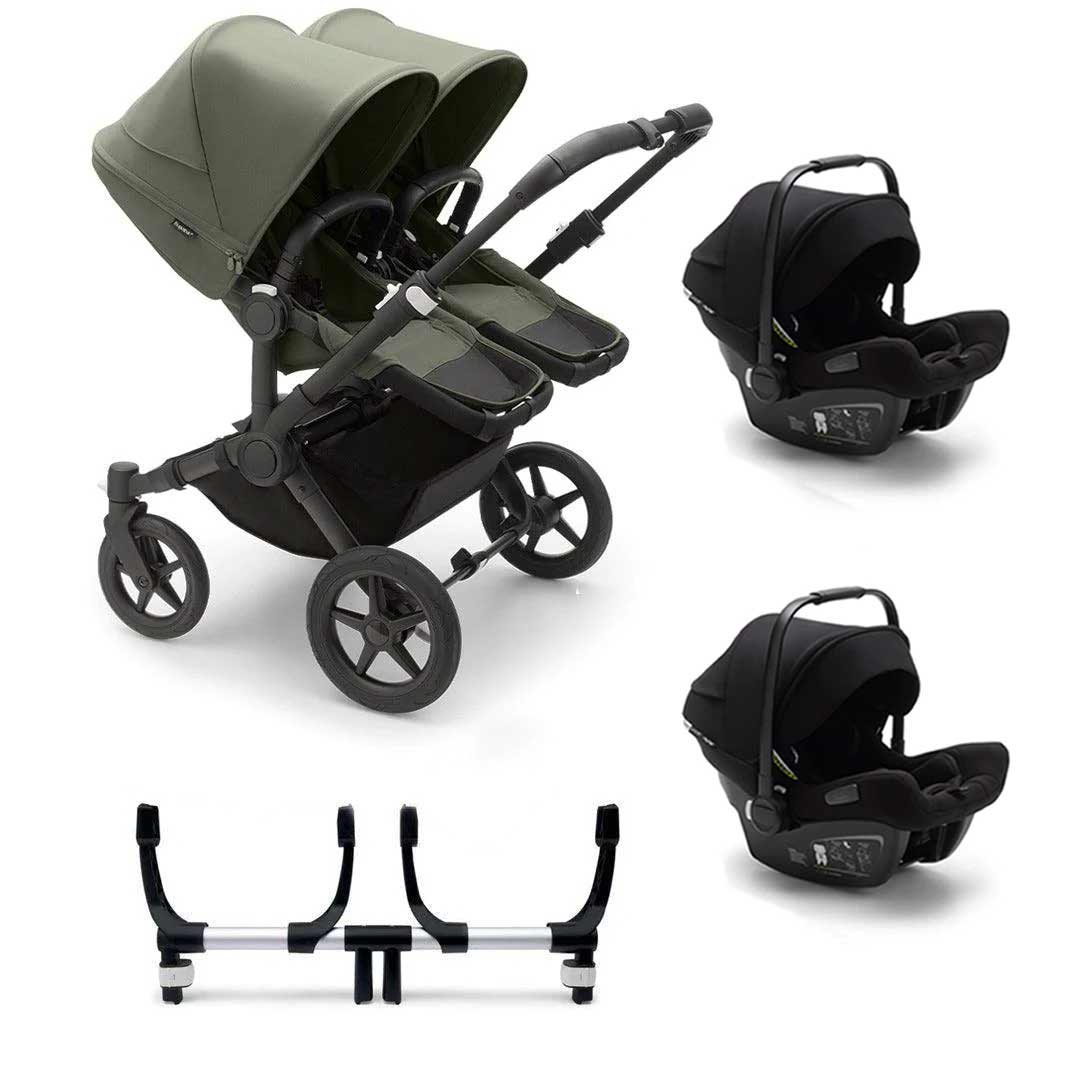  Bugaboo Donkey 5 Twin Complete + Turtle Air Travel System、mySite、merchandisen