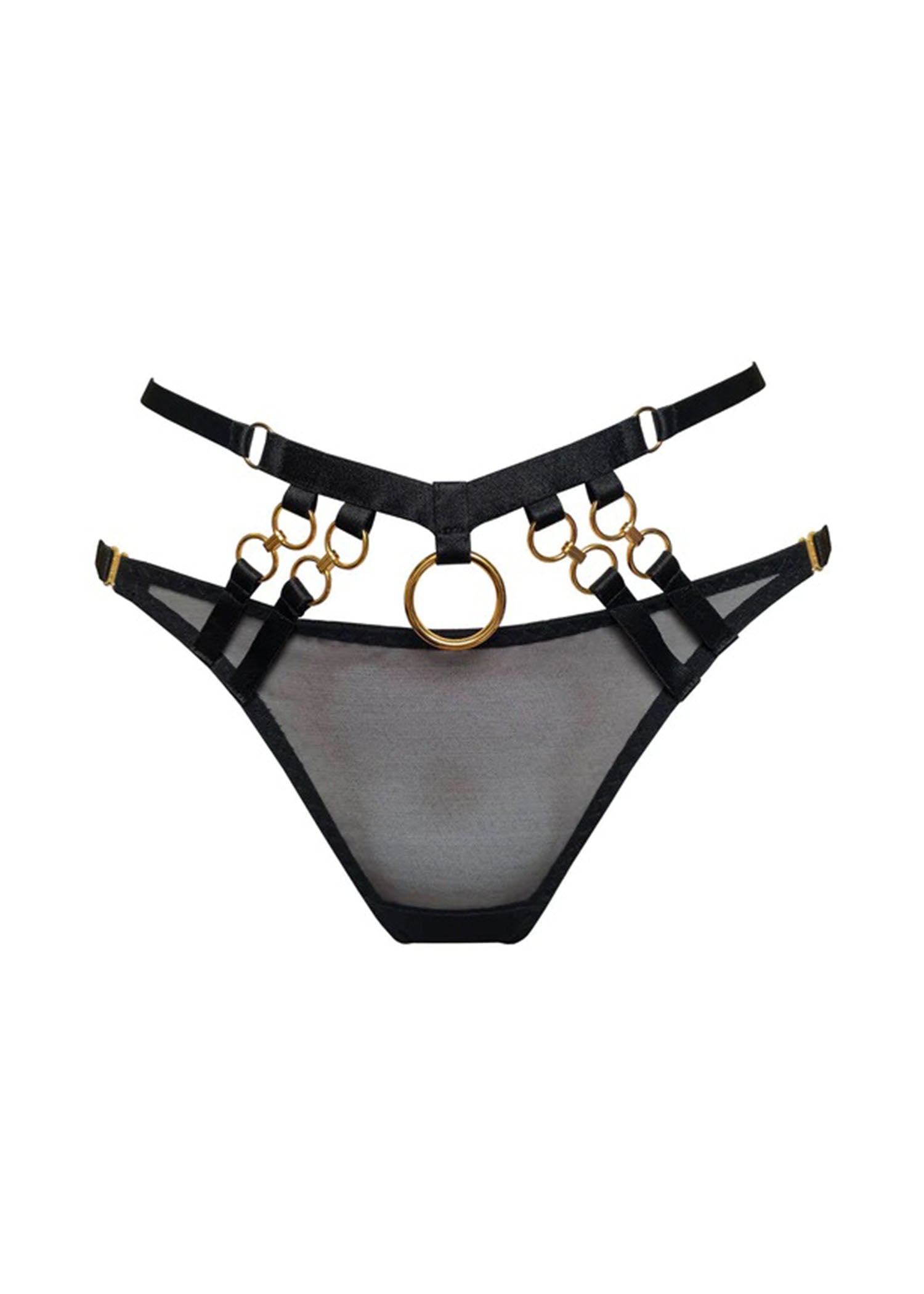  Kleio Open Back Brief (Black)、mySite、justintrudeaud