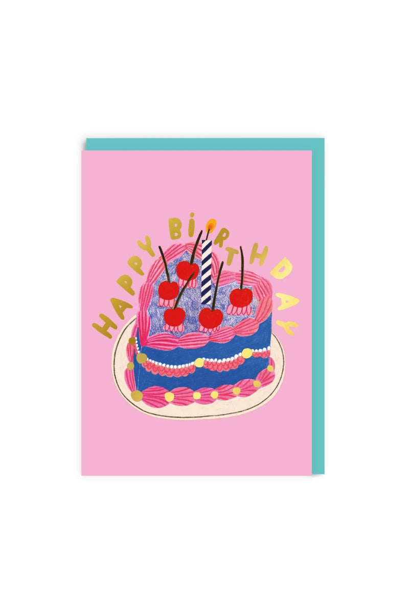 Heart Cake Birthday Card、mySite、hinf8tx79