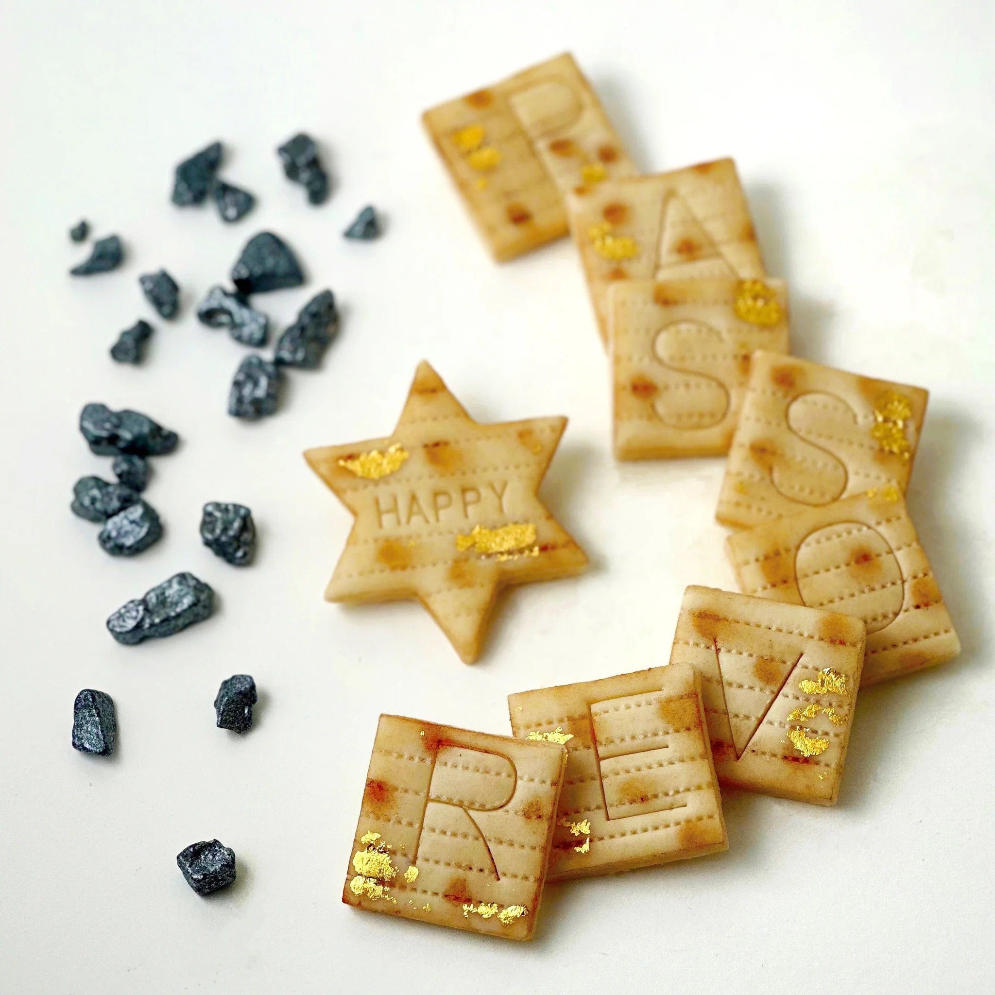 Happy Passover Greeting Marzipan Matzah Tiles、mySite、topwebapps