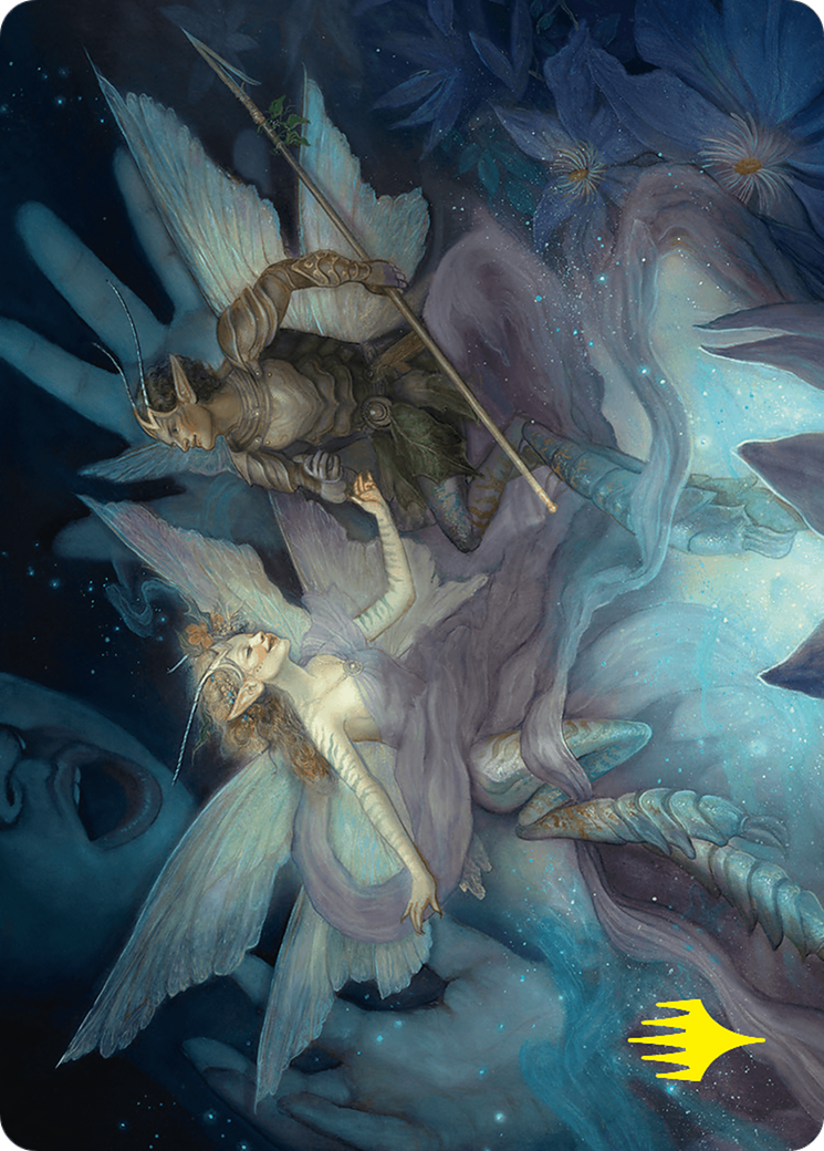 Faebloom Trick Art Card (6/54) (Gold-Stamped Signature) Foundations Art Series、mySite、waistdrama