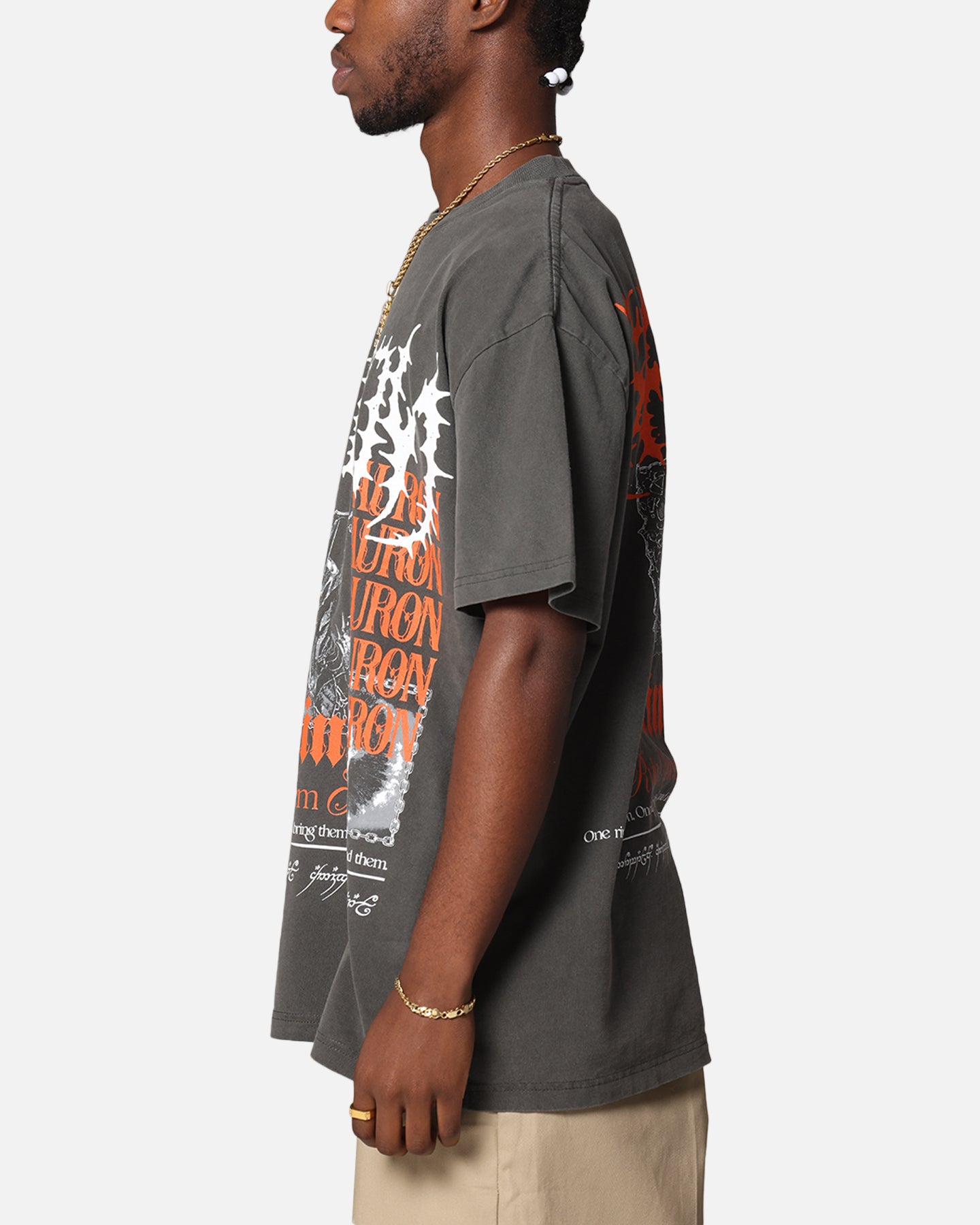 American Thrift X The Lord Of The Rings Sauron Heavy T-Shirt Black Wash、mySite、zt4zffjzw