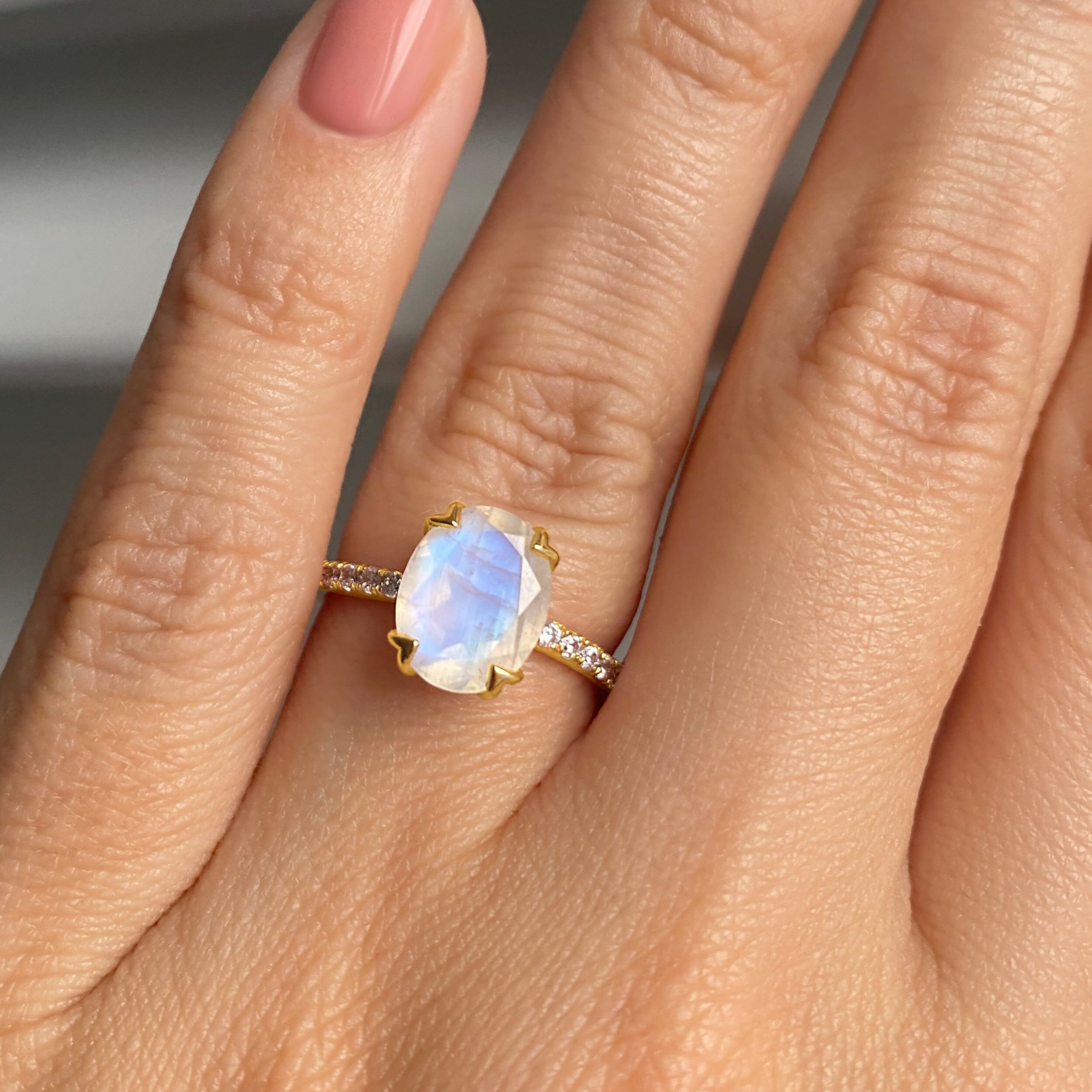 Moonstone Ring - Harlow、mySite、hinf8tx79