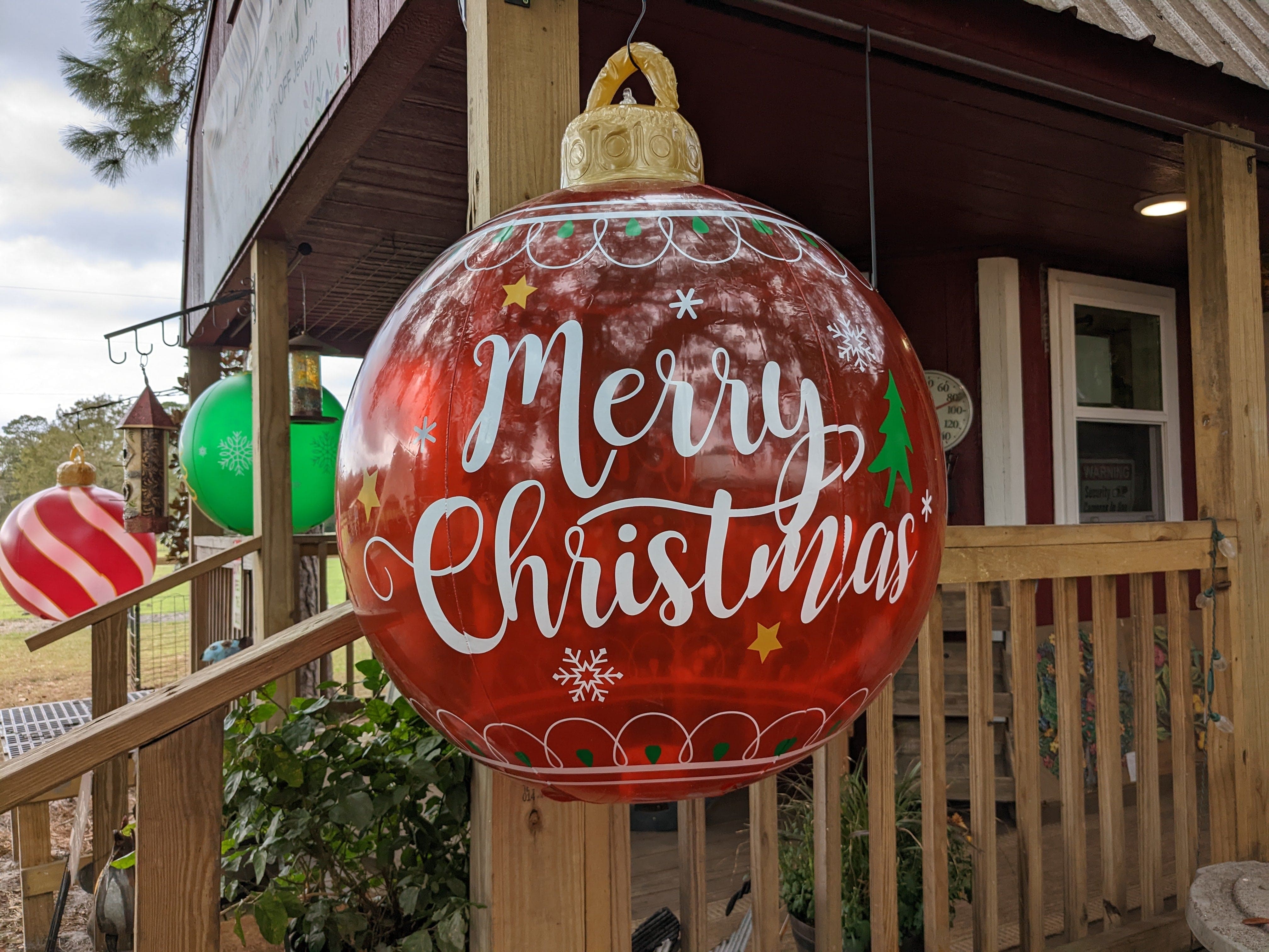 Inflatable LED Christmas Ornaments 7 Designs! Large Size、mySite、g9winljtr