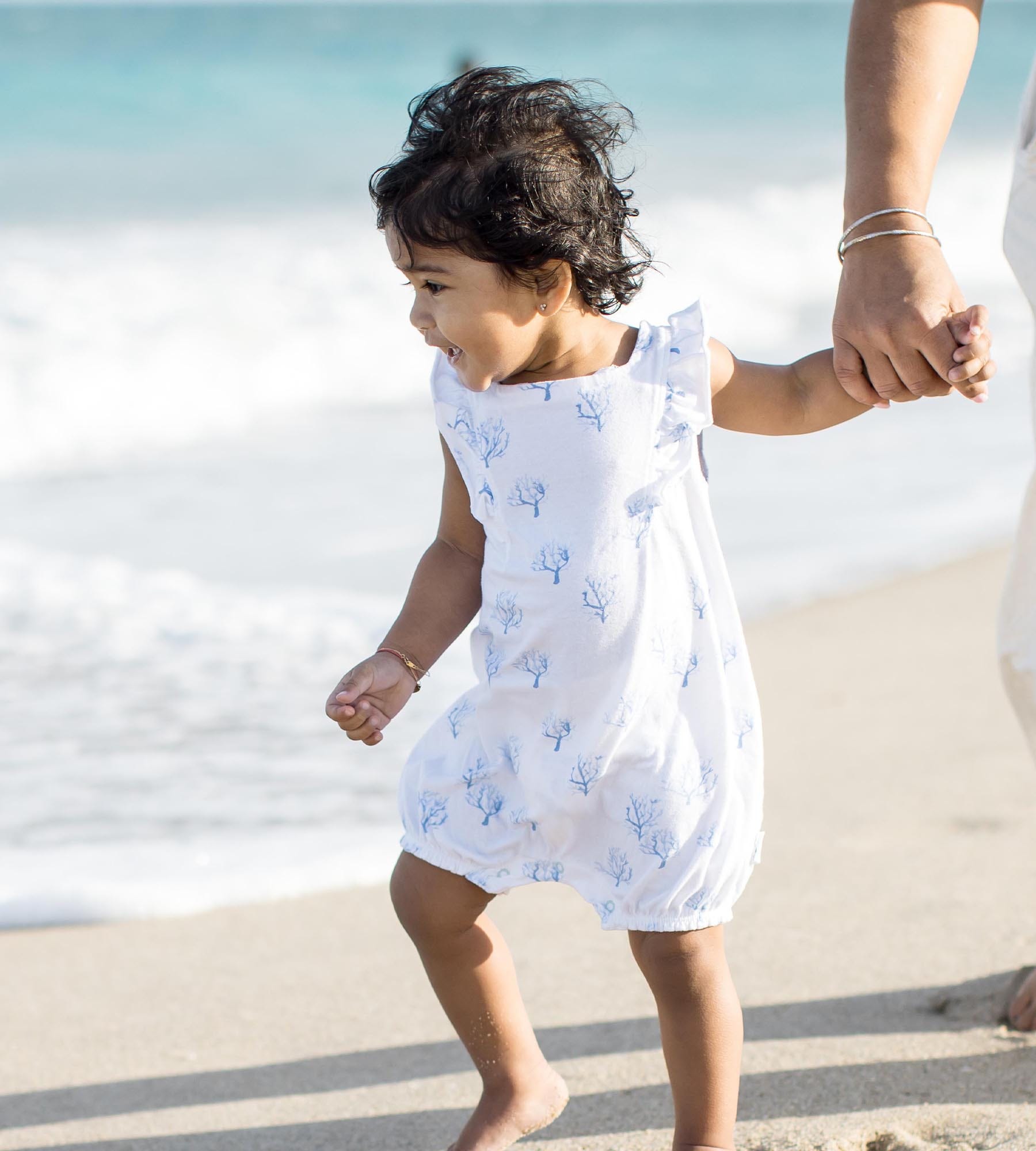  Coral Organic Baby Girl Romper、mySite、layawaytickets