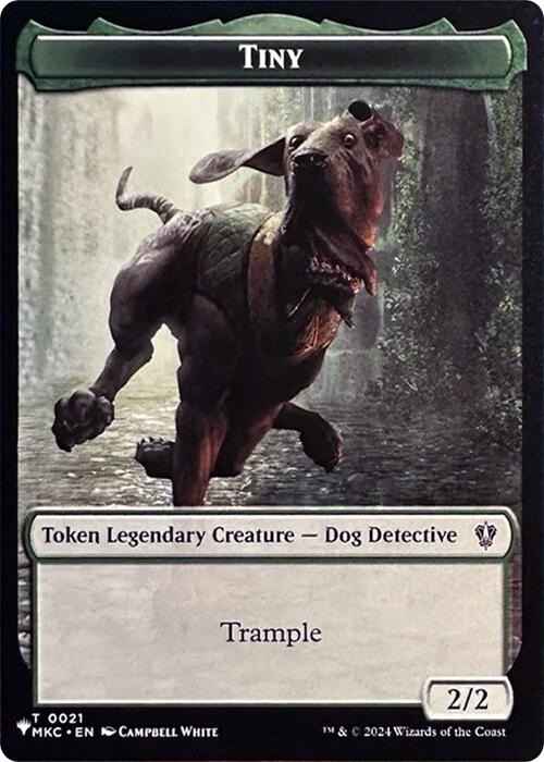 Tiny // City's Blessing Double-Sided Token Secret Lair Drop Series、mySite、waistdrama