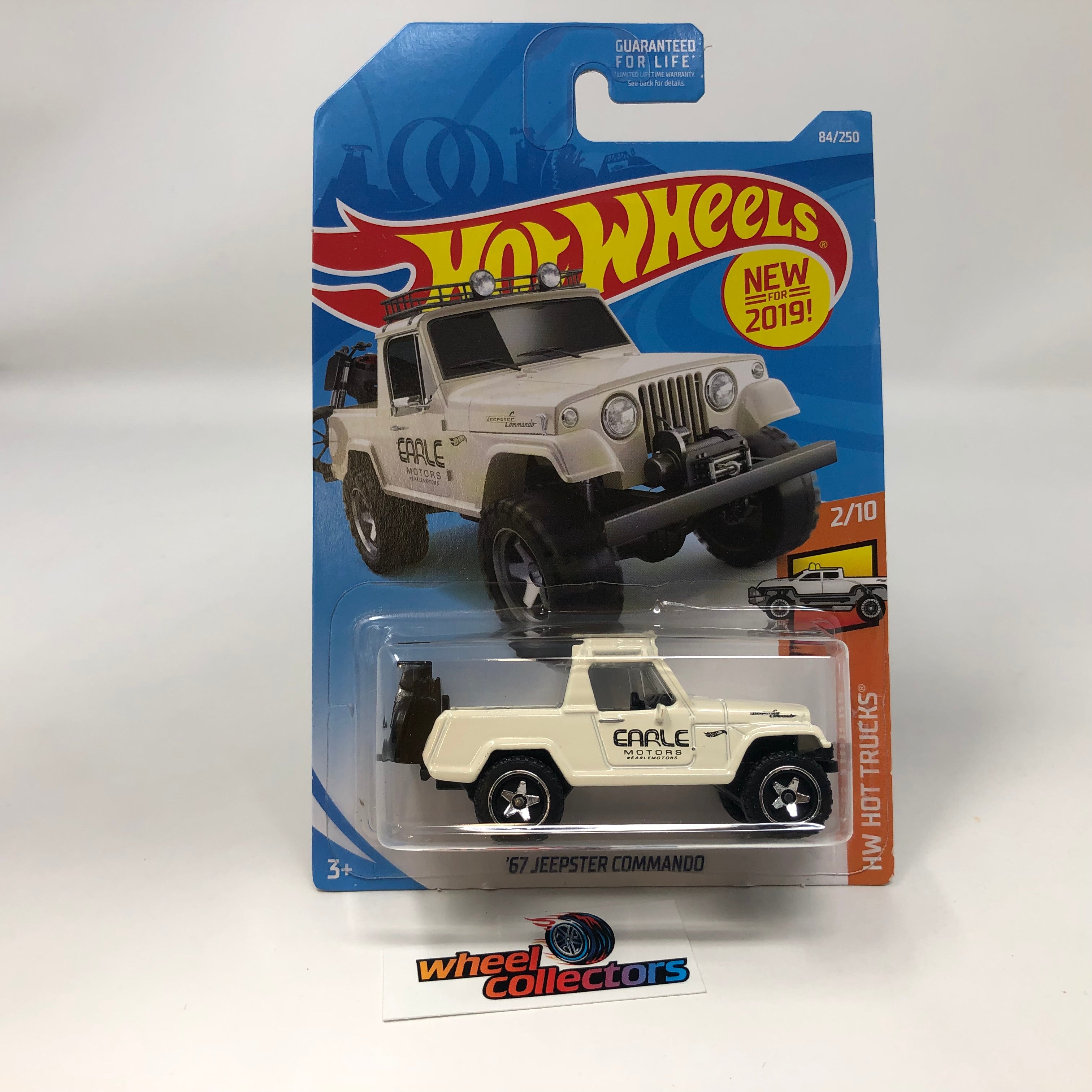 '67 Jeepster Commando #84 * White * 2019 Hot Wheels、mySite、hgirdovlk