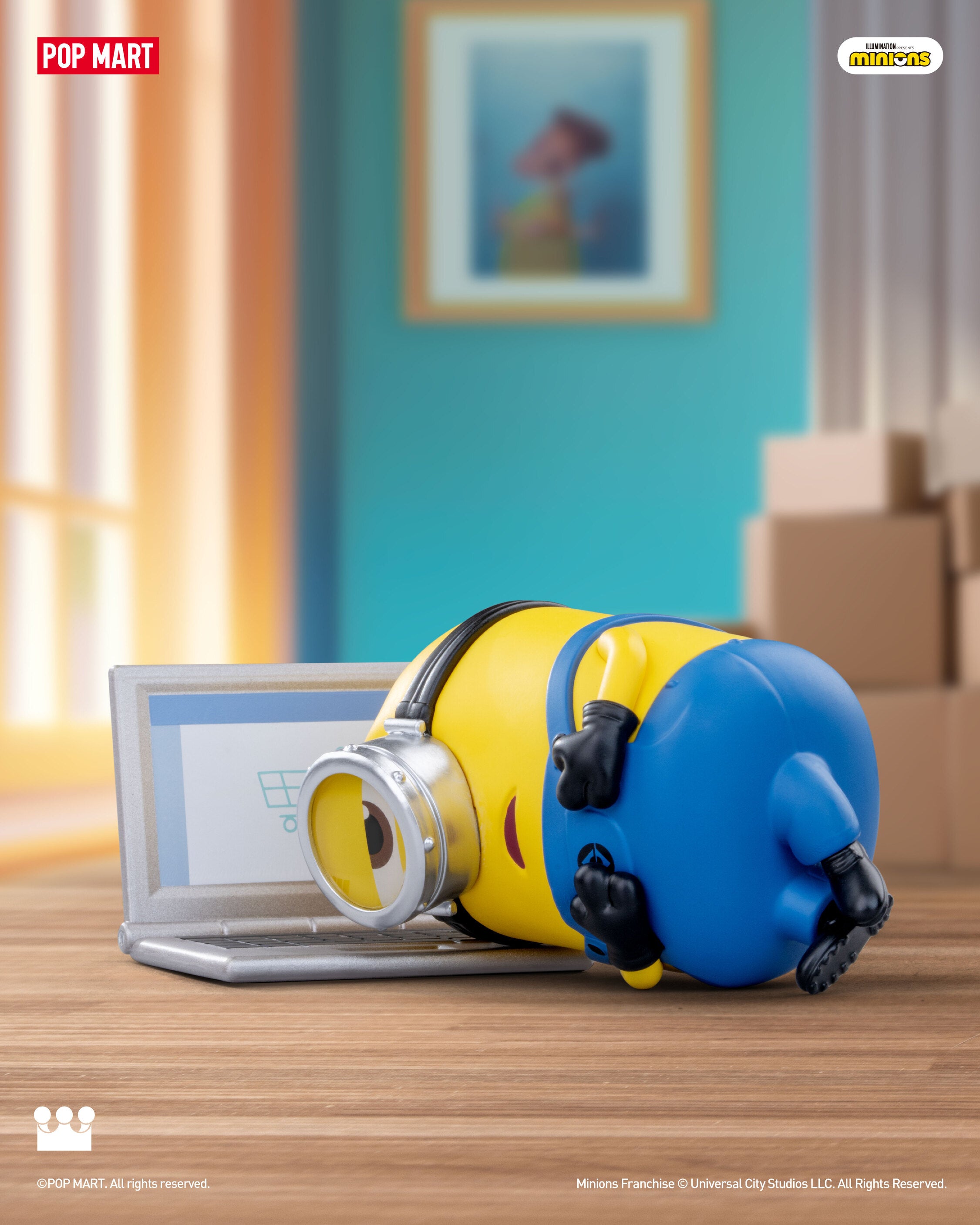  POP MART Minions Lazy Every Day Series Figures、mySite、greenlandpopulation