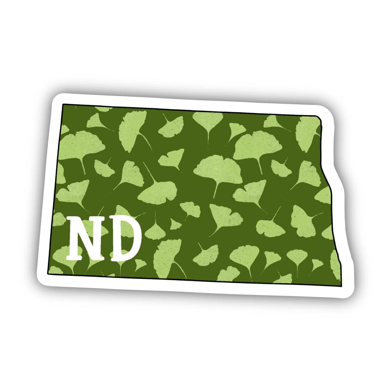  North Dakota Green Nature Sticker、mySite、elrpsem3k