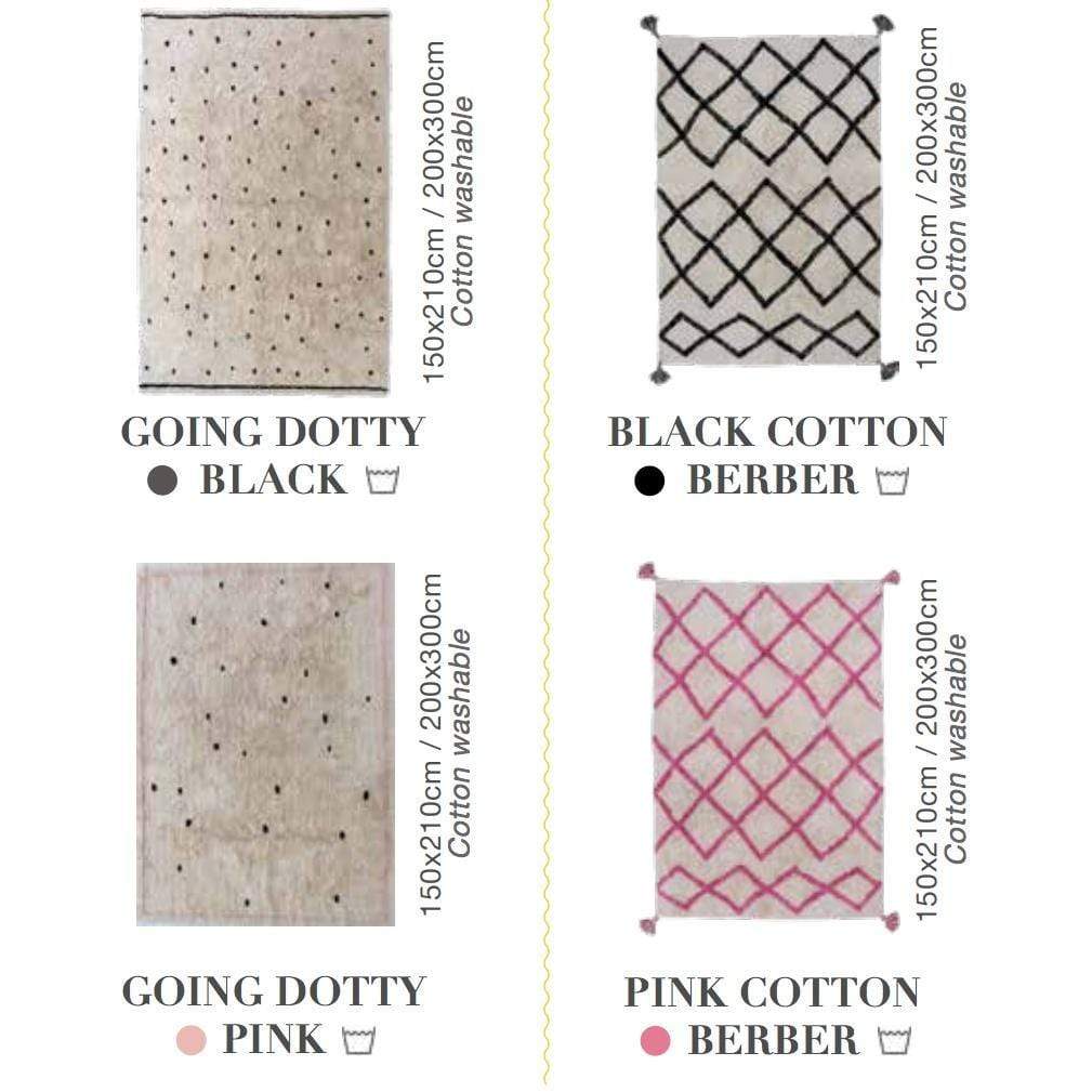 Cotton Berber Black Washable Area Rug、mySite、gigharbornorthrealestate