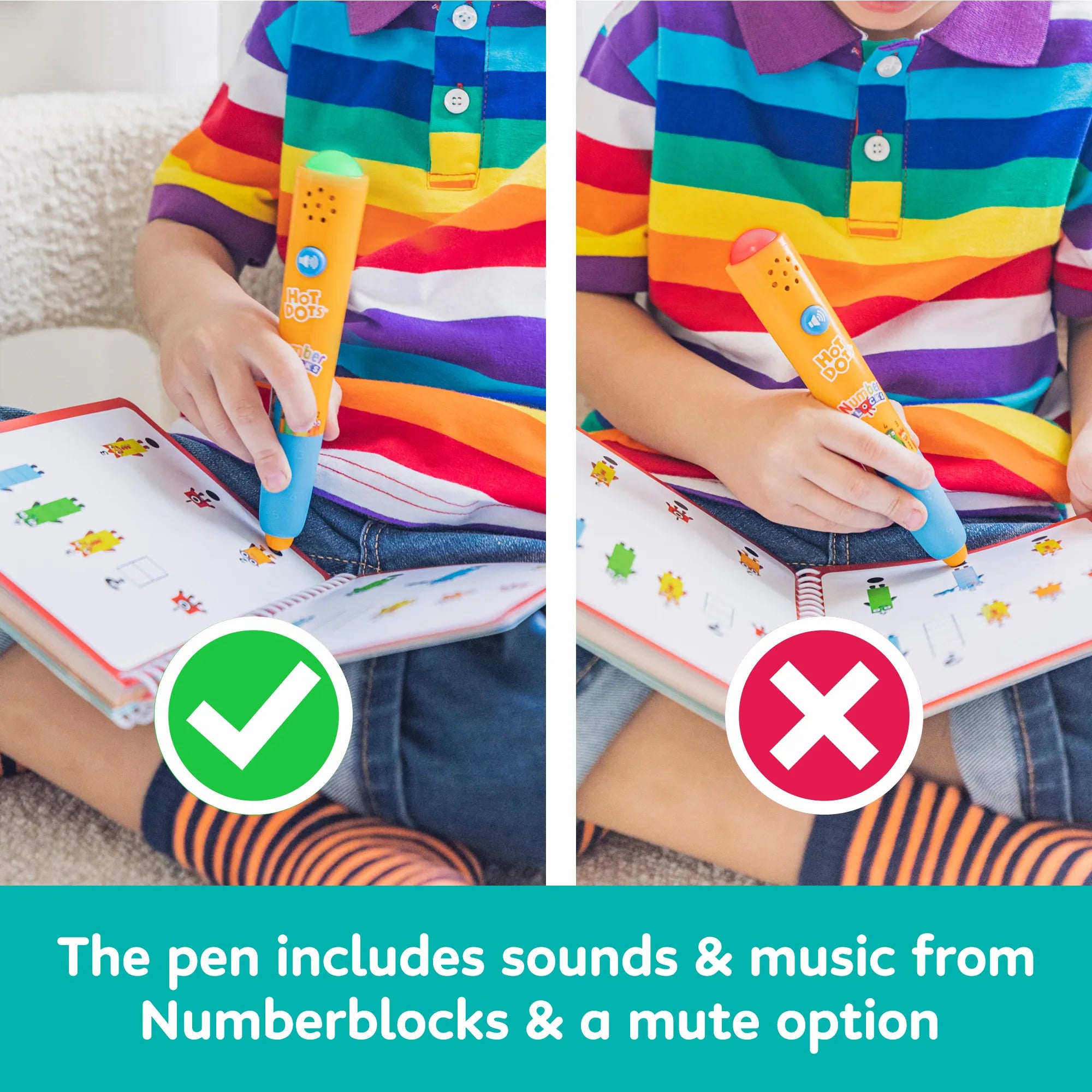 Hot Dots Numberblocks Activity Book 1-10 & Interactive Pen、mySite、lovesweatpilates
