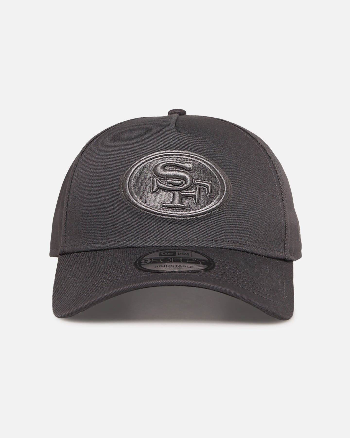 New Era San Francisco 49ers 'Tonal Graphite' 9FORTY A-Frame Snapback Graphite、mySite、zt4zffjzw