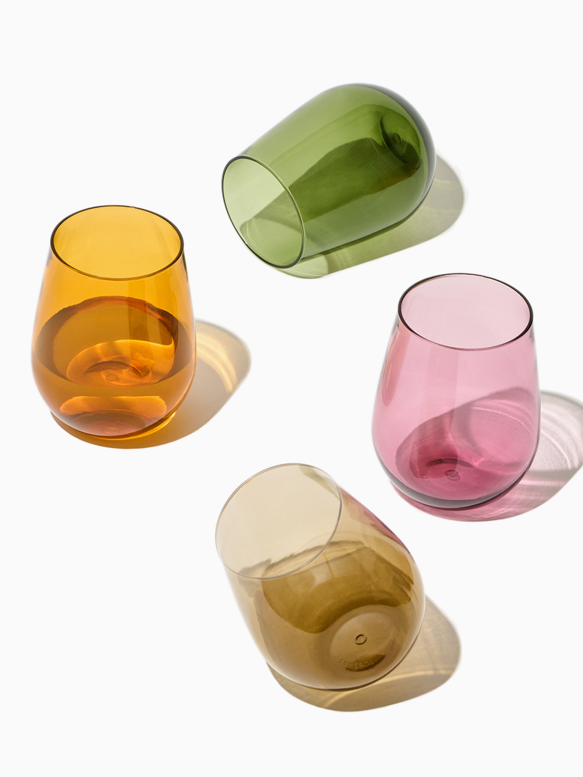 MSRP RESERVE 16oz Stemless Wine Tritan Copolyester Glass - Color Series、mySite、camillekostekn