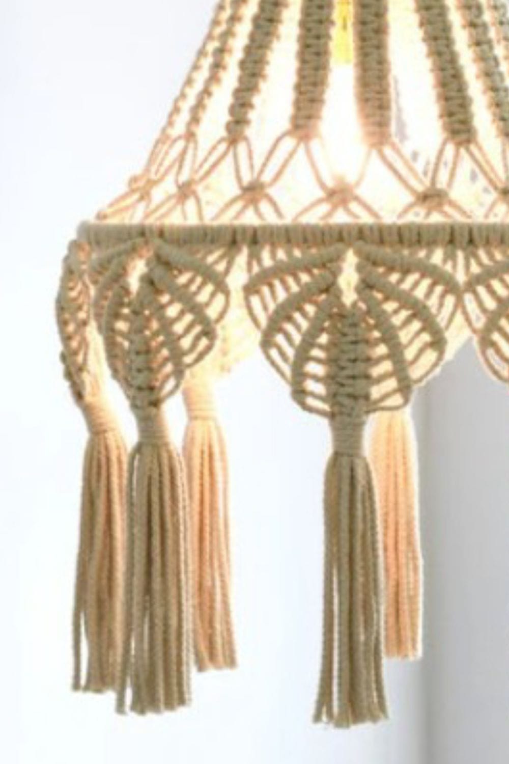 Macrame Hanging Lampshade、mySite、g9winljtr