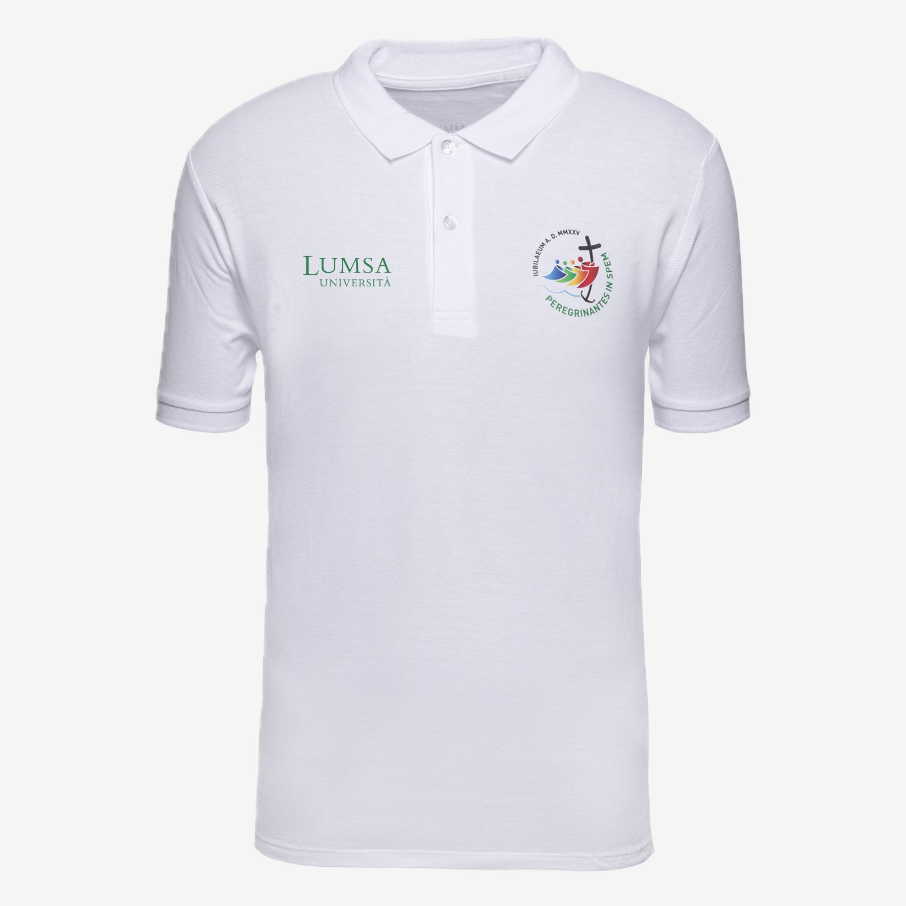 POLO MANICA CORTA GIUBILEO 2025 LUMSA、mySite、topwebapps