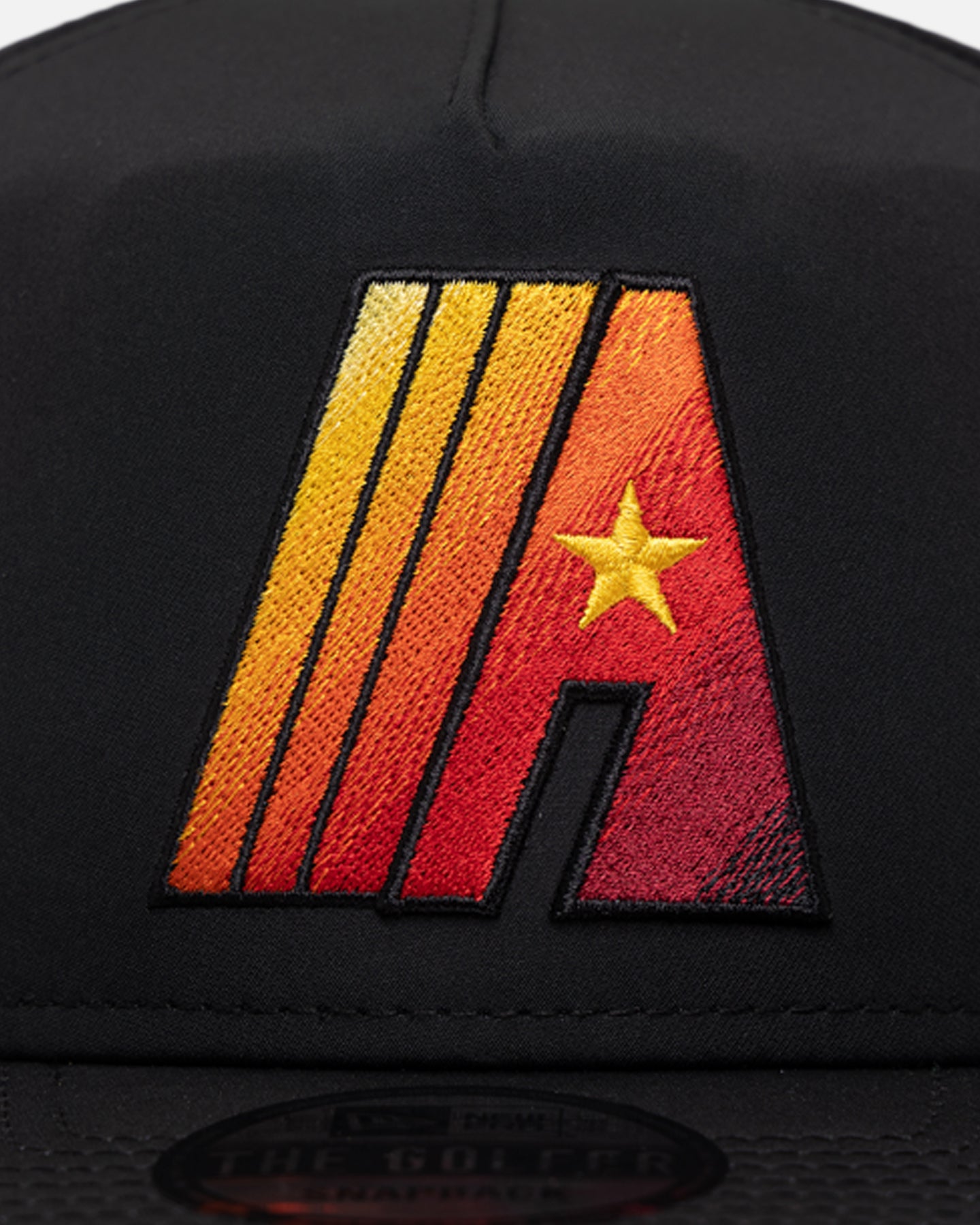 New Era Houston Astros Golfer Pre-Curved Snapback Black/OTC、mySite、zt4zffjzw