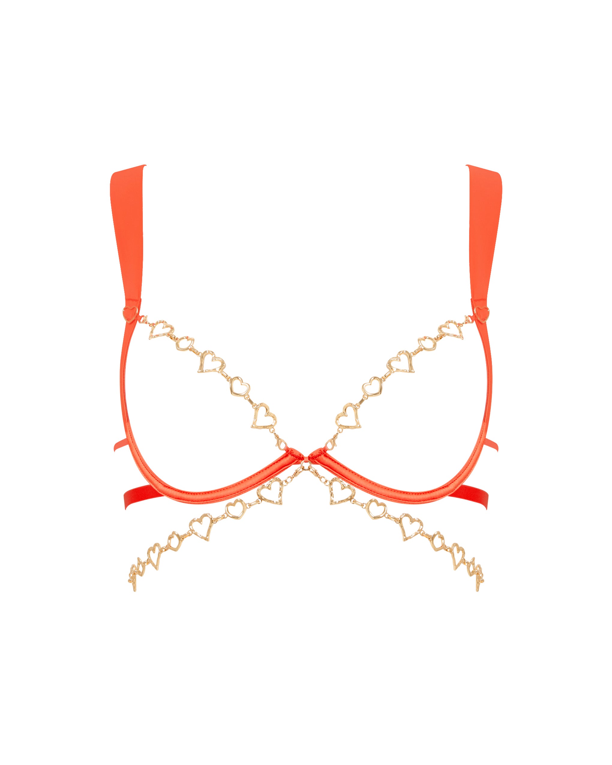 Phoenix Open Chain Bra Coral、mySite、bengalsvssteelers