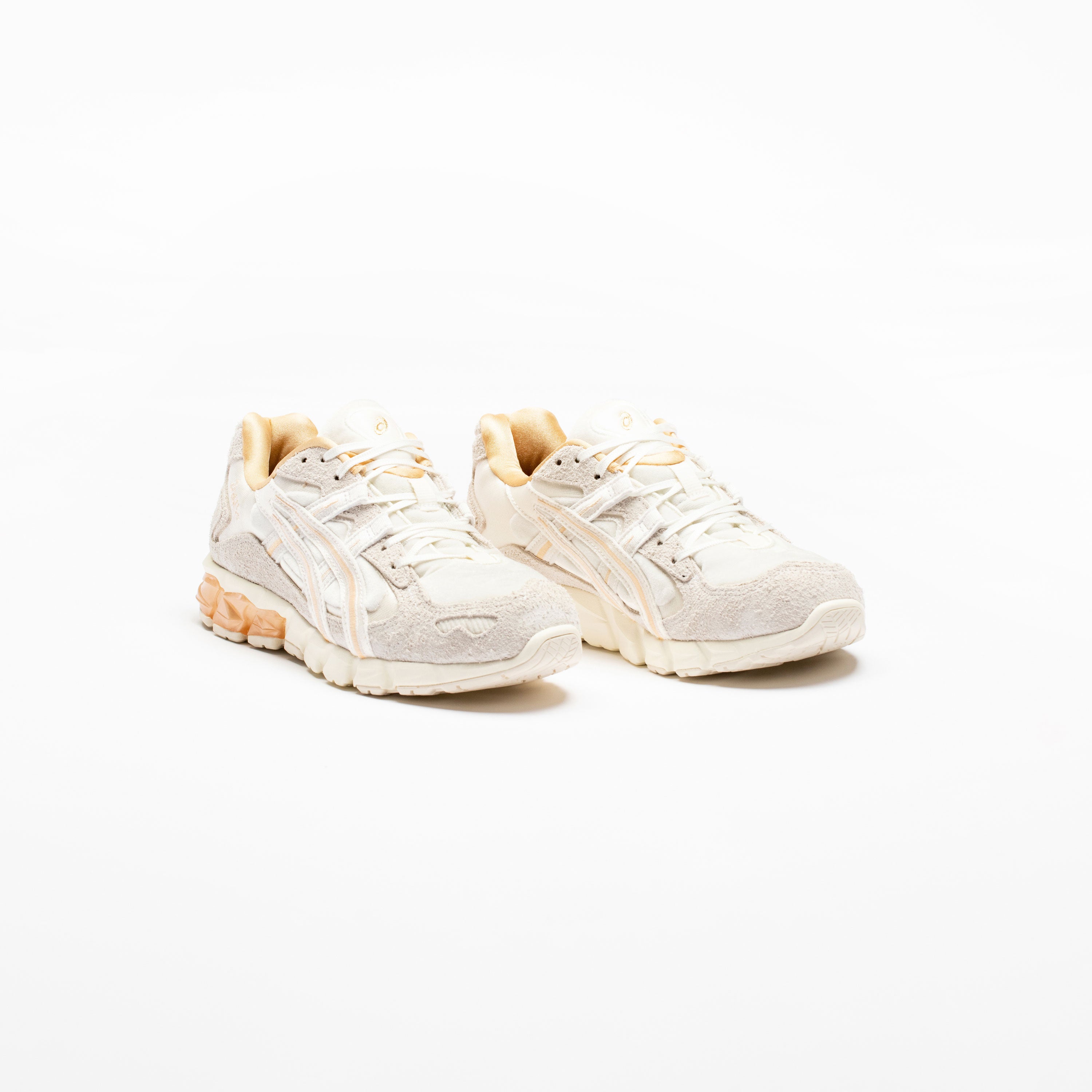 Tiger Gel Kayano 5 Kzn Mens Lifestyle Shoe - White/Champagne/Cream、mySite、dreamappss