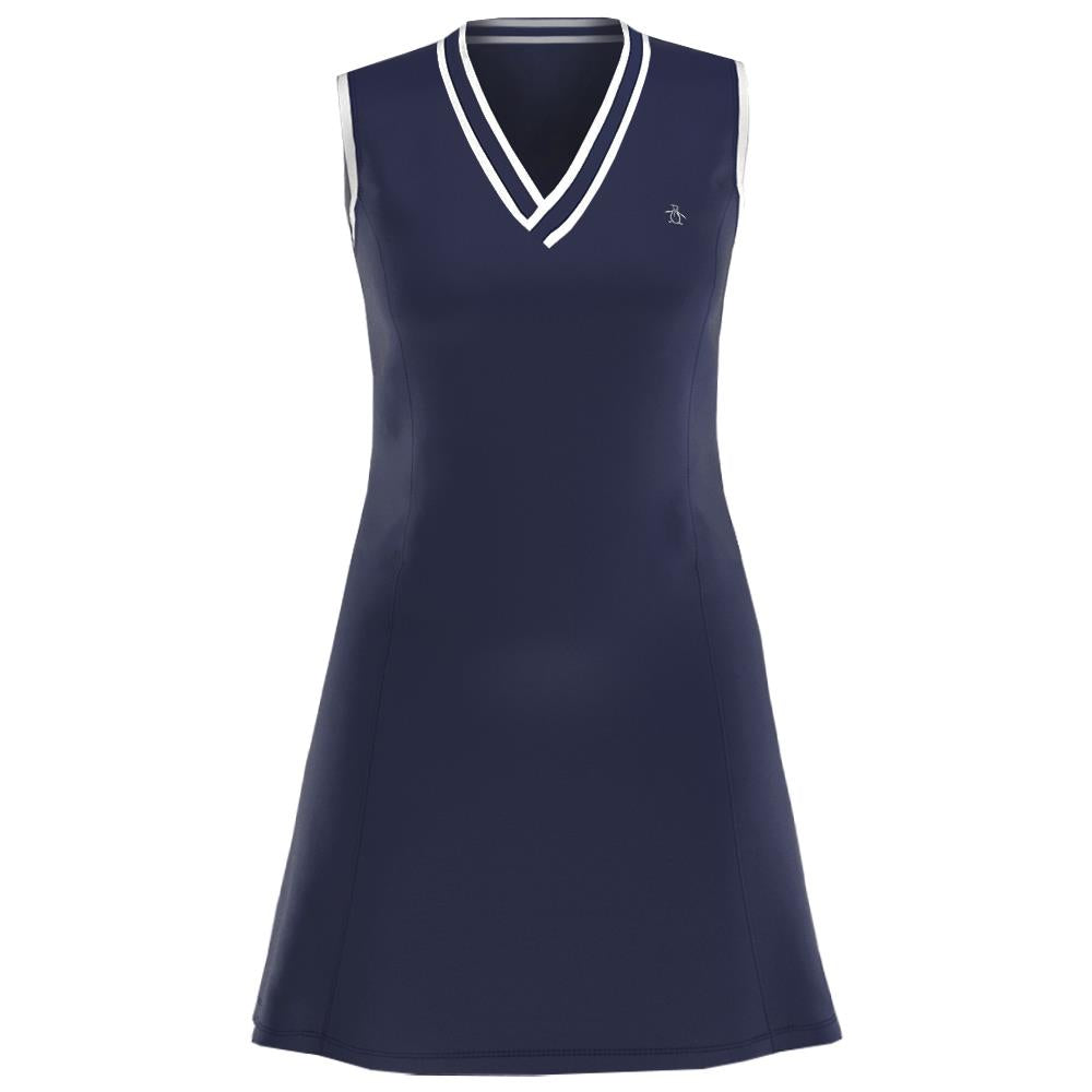 Penguin Women's Essential Tennis Dress - Black Iris