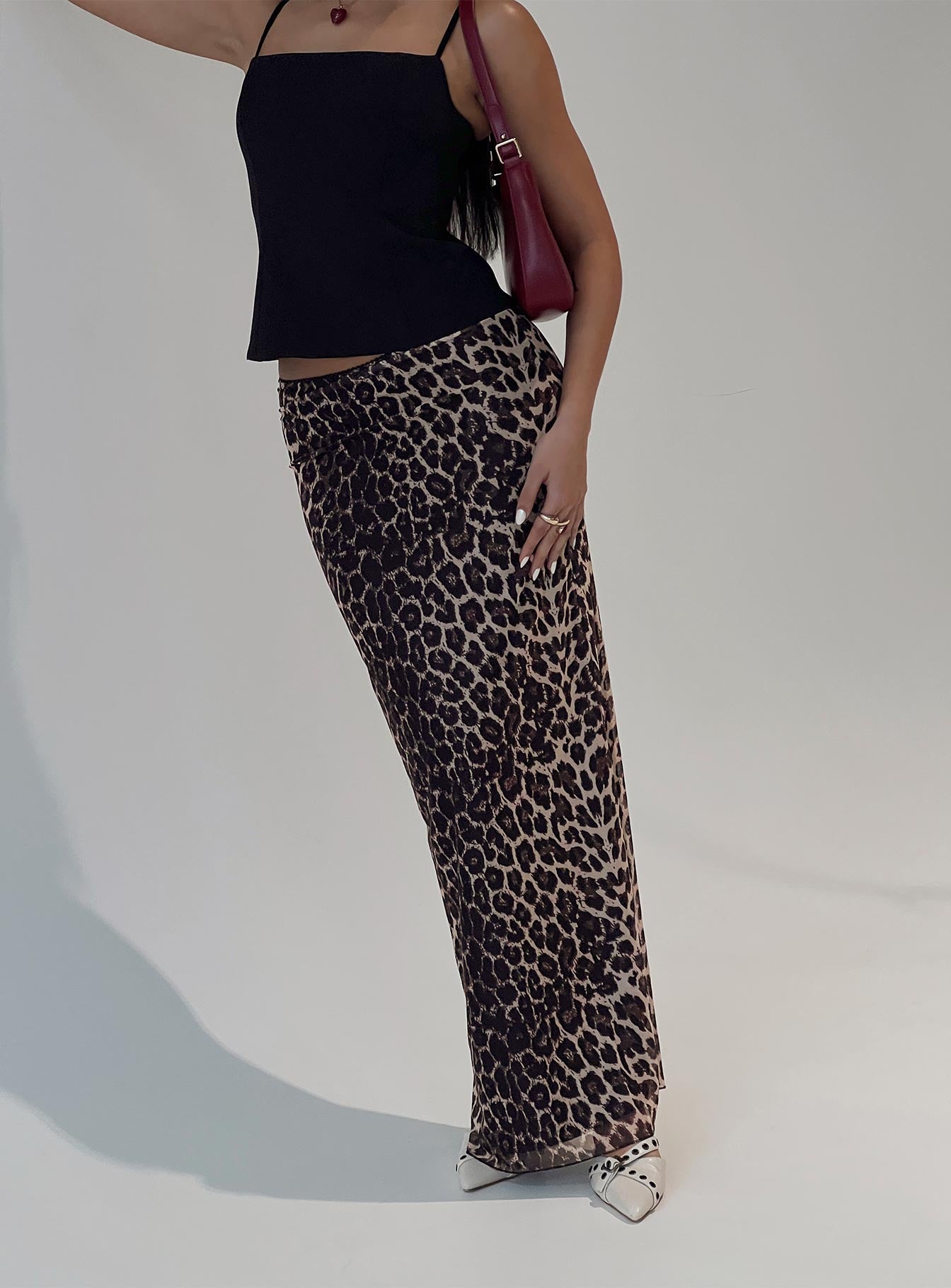 Ergo Maxi Skirt Leopard、mySite、solidvoid