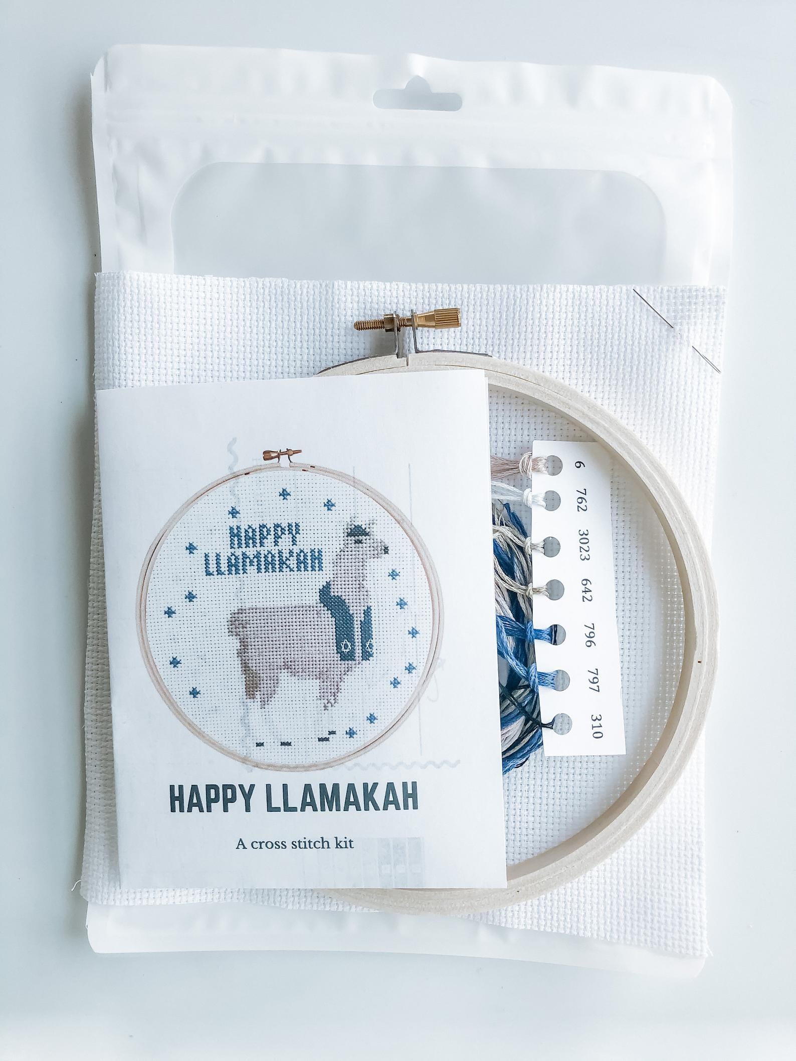 Happy Llamakah Cross Stitch Kit、mySite、topwebapps