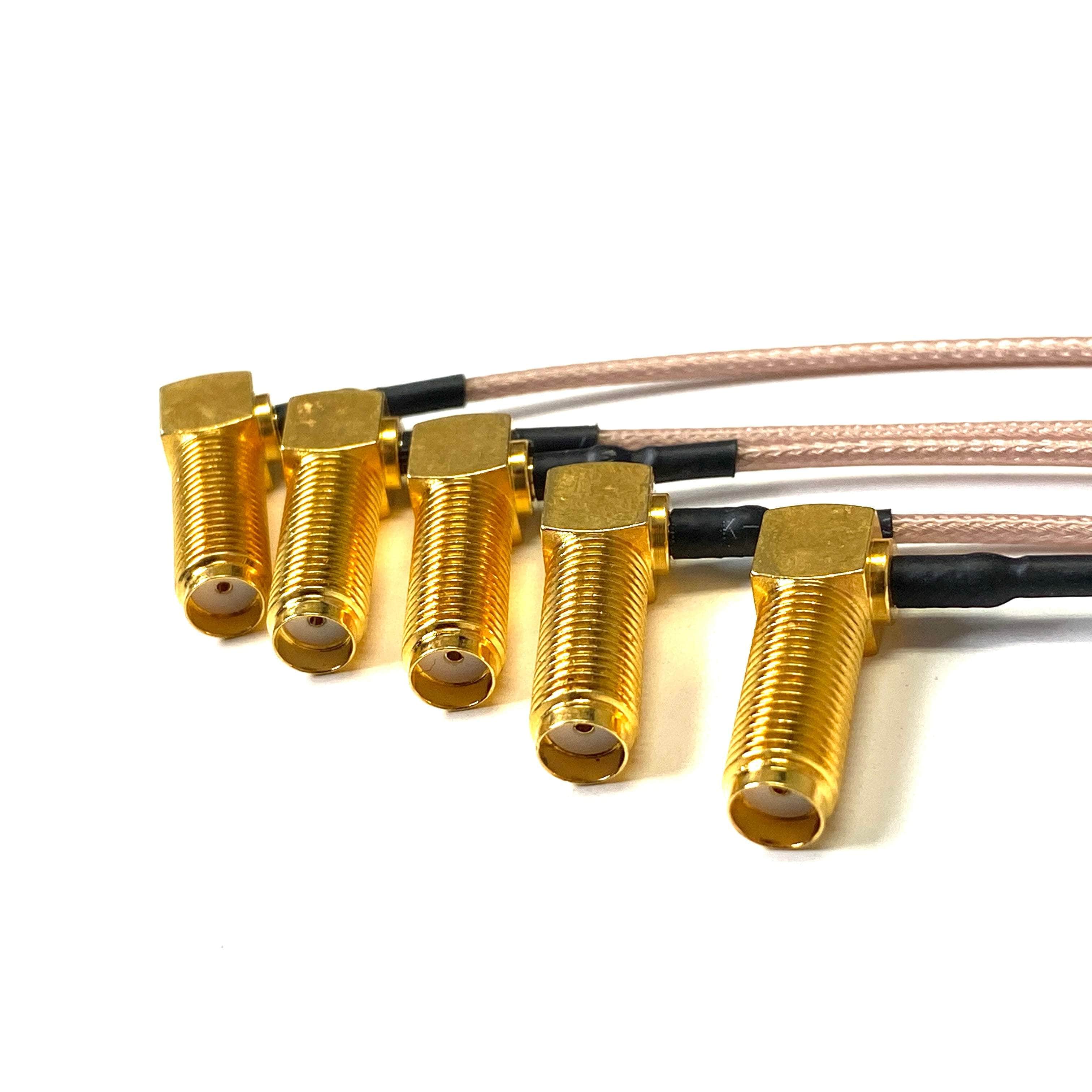  NewBeeDrone SMA antenna port 90 Degree with cable 10cm DIY package、mySite、merchandisen