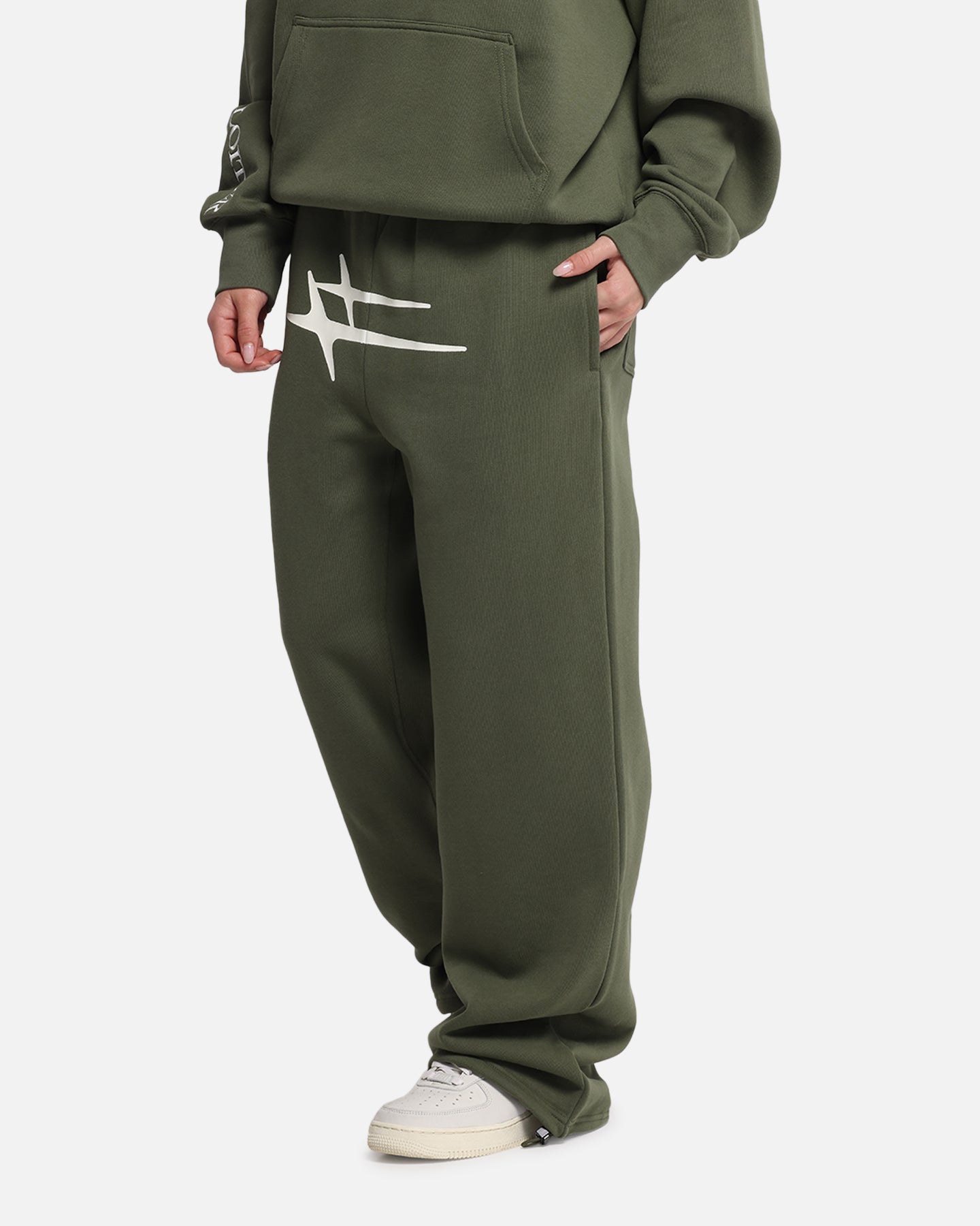 Loiter Hybrid Sweatpants Olive、mySite、zt4zffjzw