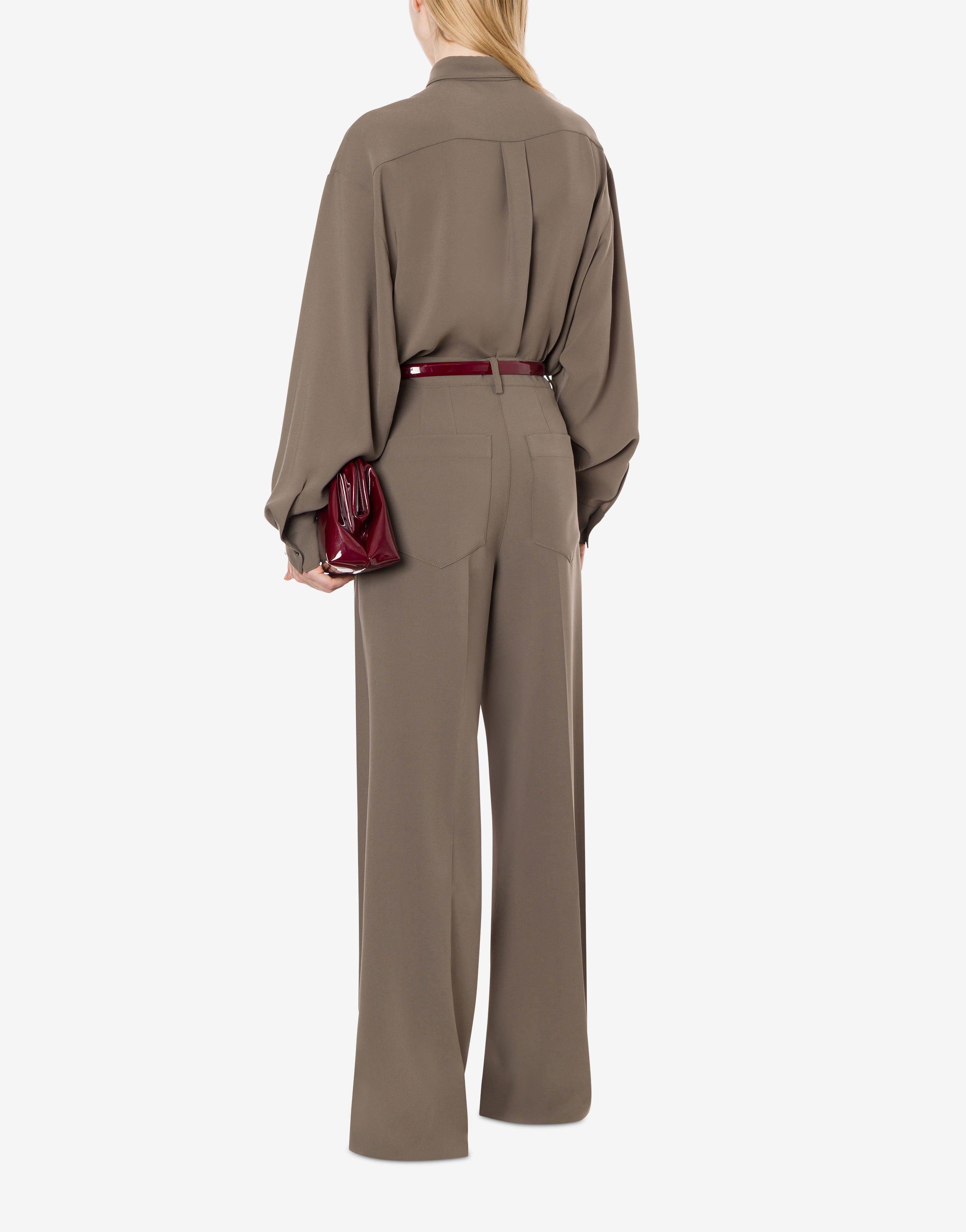 Camicia oversize in crepe leggera、mySite、aoinhome