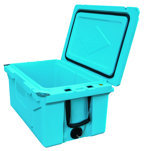 Hot Selling Blue color 65QT Outdoor cooler fish ice chest Box 2022 Popular Camping Cooler Box、、eastwooduniform